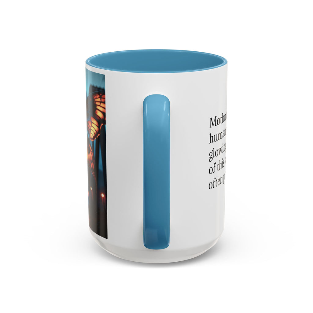 Mothman Coffee Mug: Supernatural Monster, Legendary Creature, Cryptid Gift (Bridge)