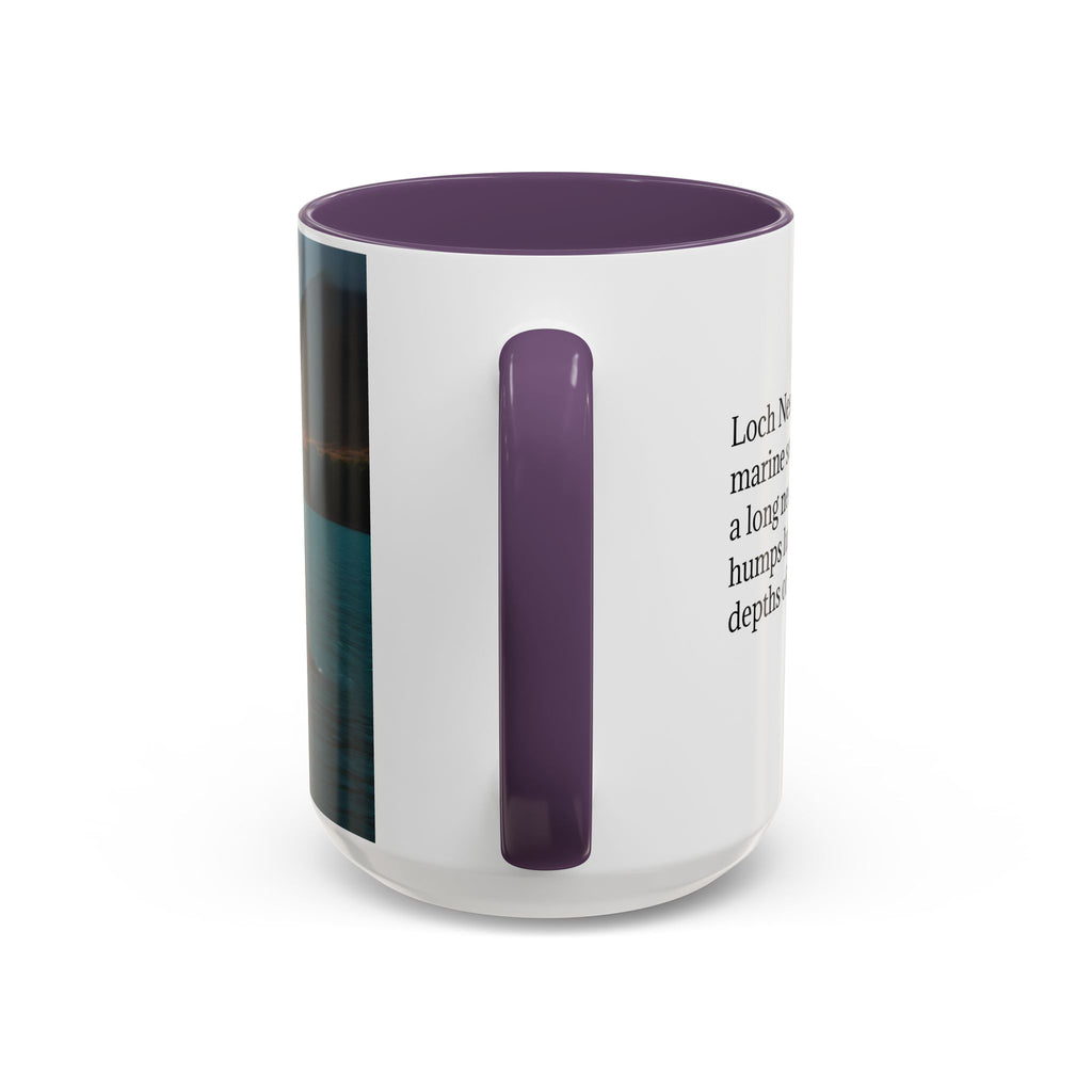 Loch Ness Monster Coffee Mug: Nessie Cryptid Gift, Scottish Sea Creature