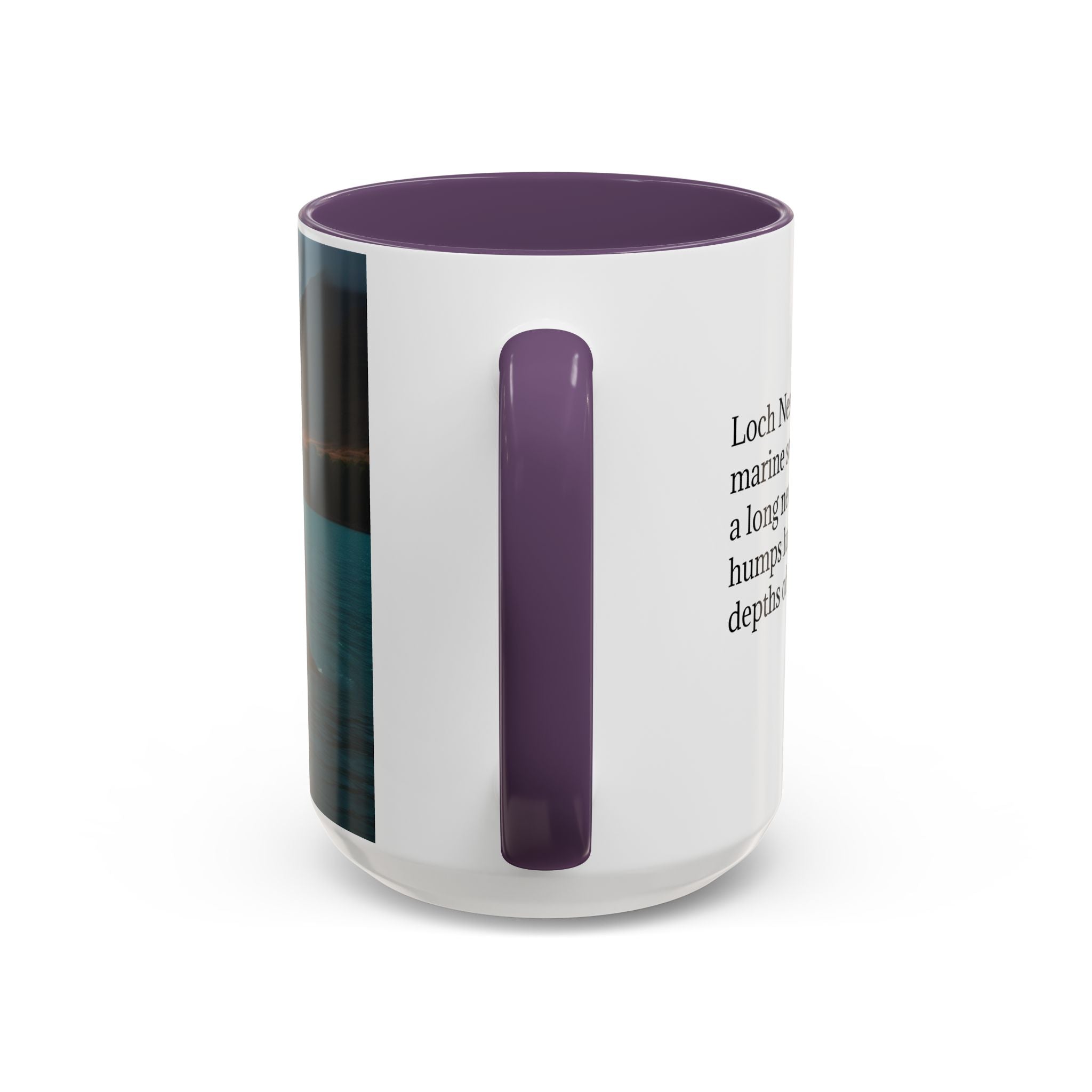 Loch Ness Monster Coffee Mug: Nessie Cryptid Gift, Scottish Sea Creature