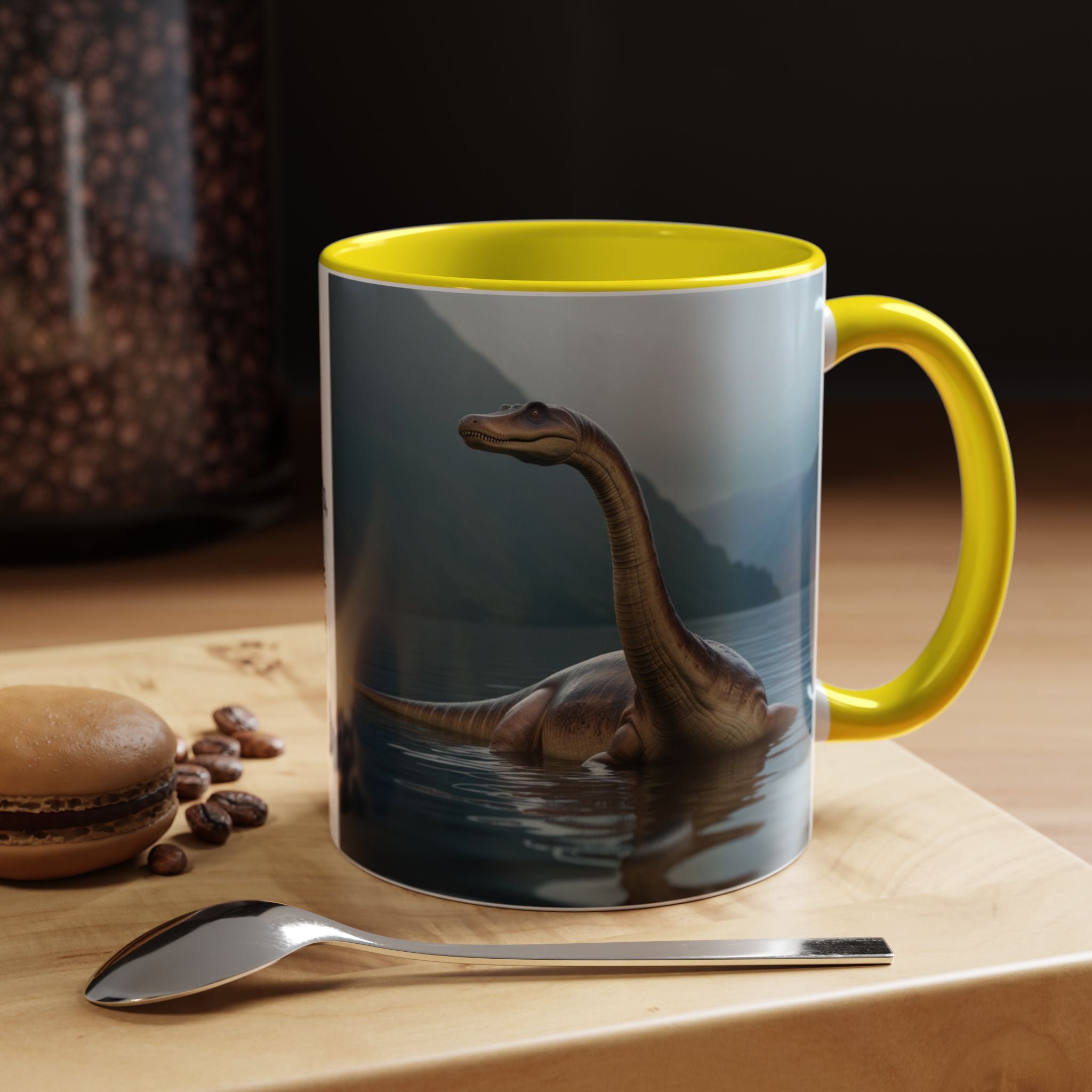Loch Ness Monster Coffee Cup: Nessie Cryptid Gift, Scottish Sea Creature