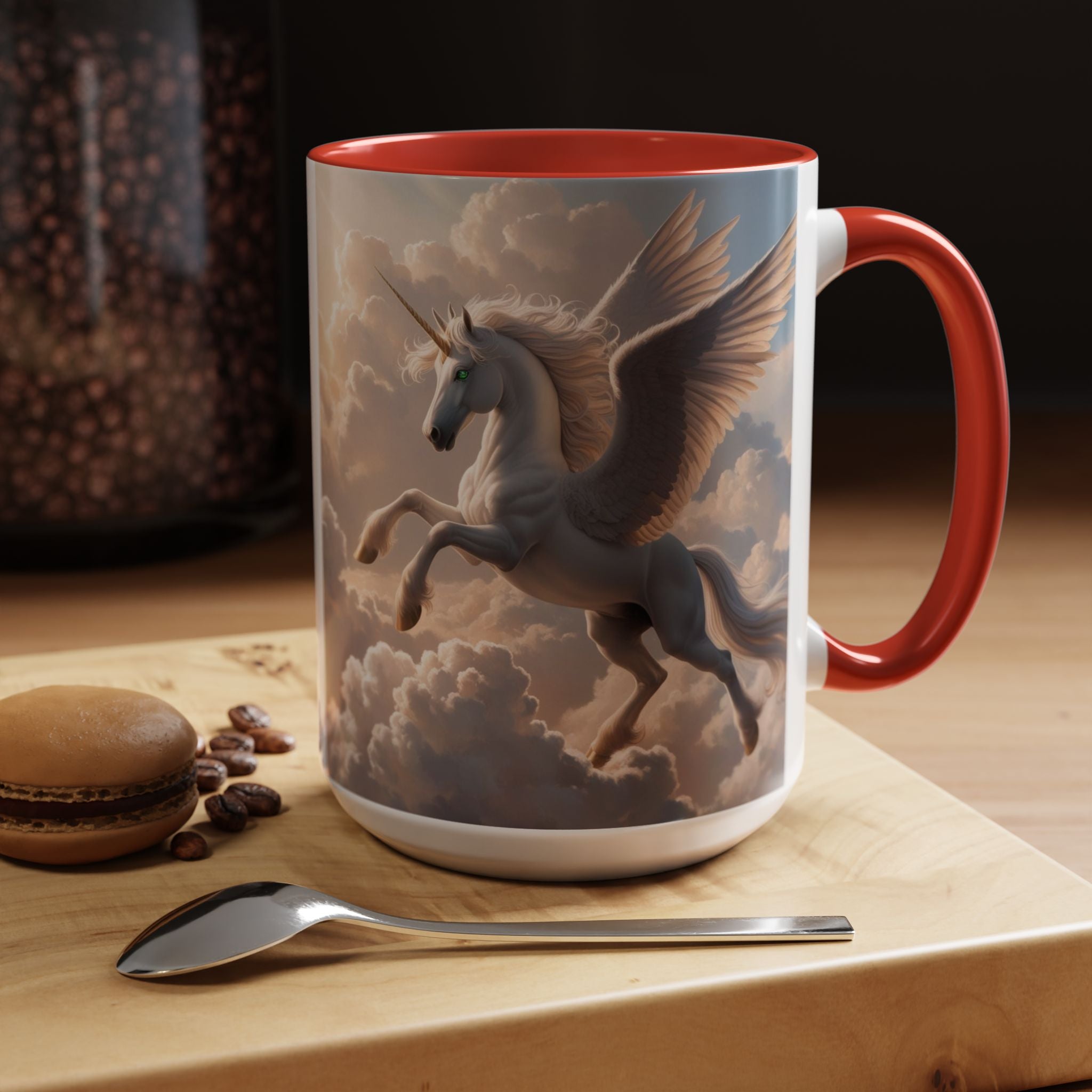 Unicorn Coffee Cup: Enchanted Alicorn Mug, Legendary Creature, Fairytale Gift