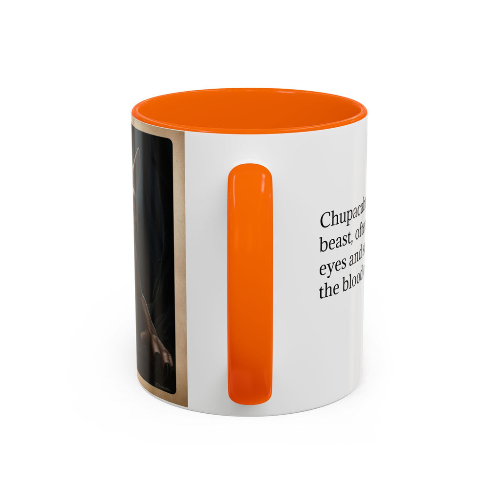 Chupacabra Mug: Supernatural Coffee Cup, Cryptid Beast, Mexican Folklore Gift