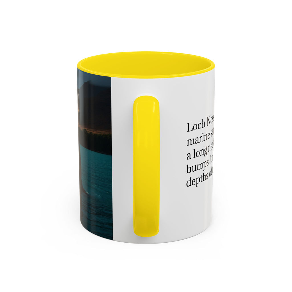 Loch Ness Monster Coffee Mug: Nessie Cryptid Gift, Scottish Sea Creature