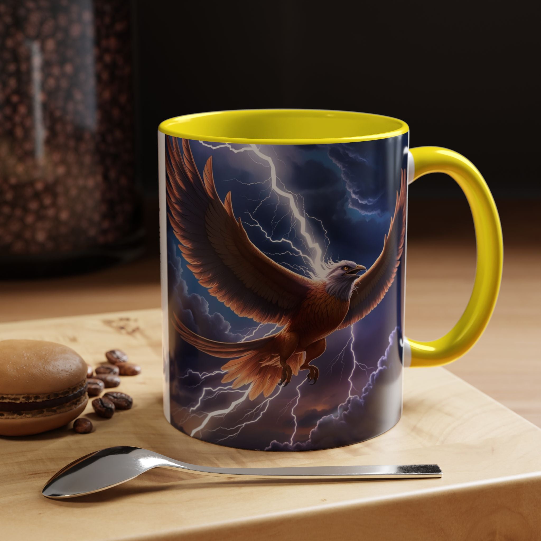 Thunderbird Coffee Mug: Native American Spirit Animal, Southwest Folklore