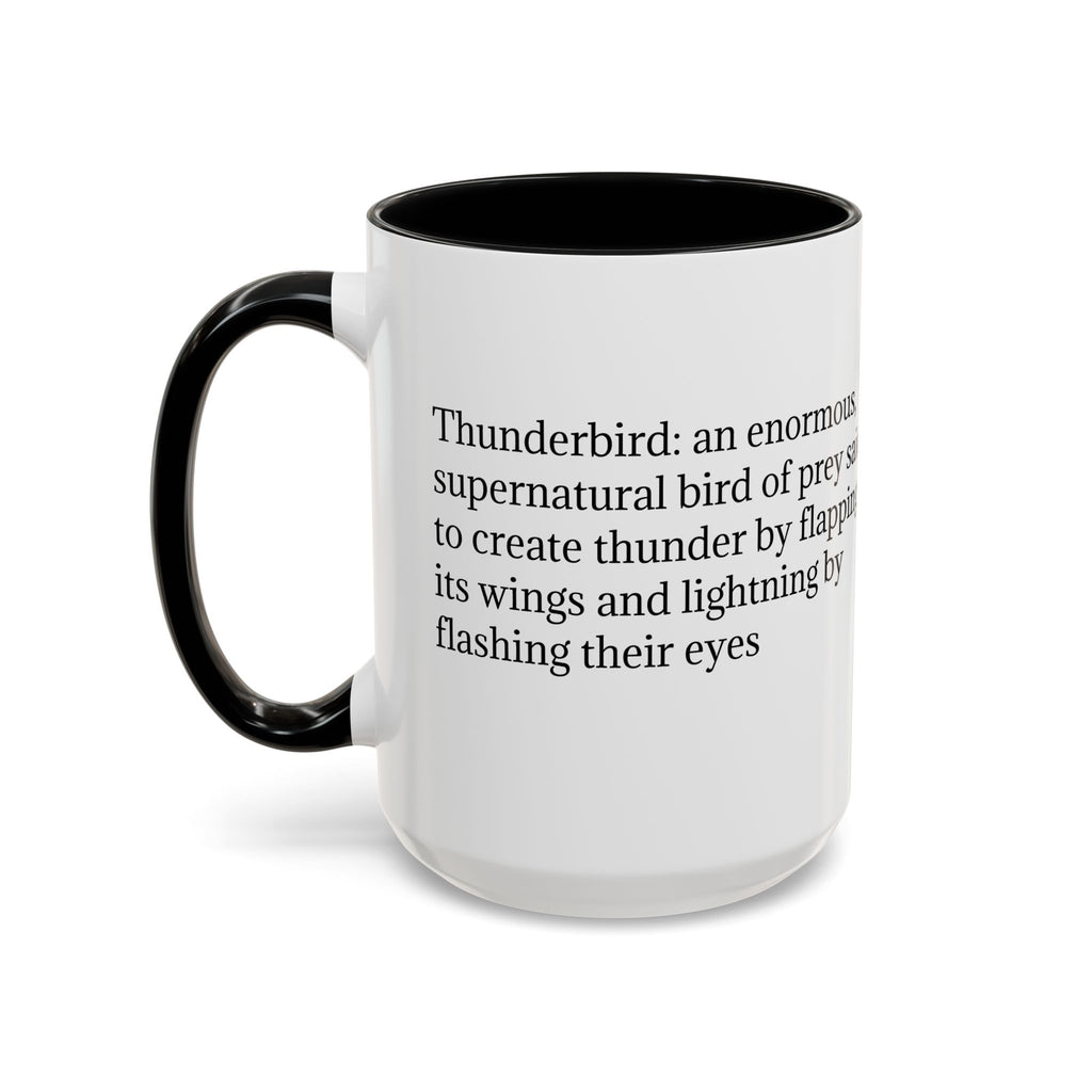 Thunderbird Coffee Mug: Native American Spirit Animal, Southwest Folklore