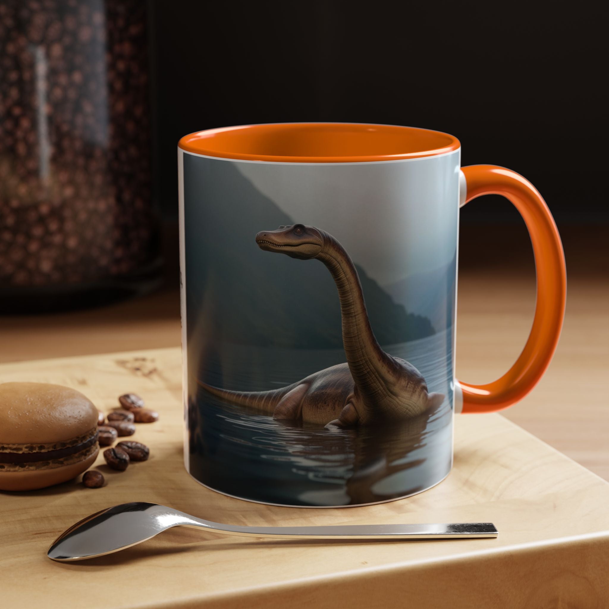Loch Ness Monster Coffee Cup: Nessie Cryptid Gift, Scottish Sea Creature