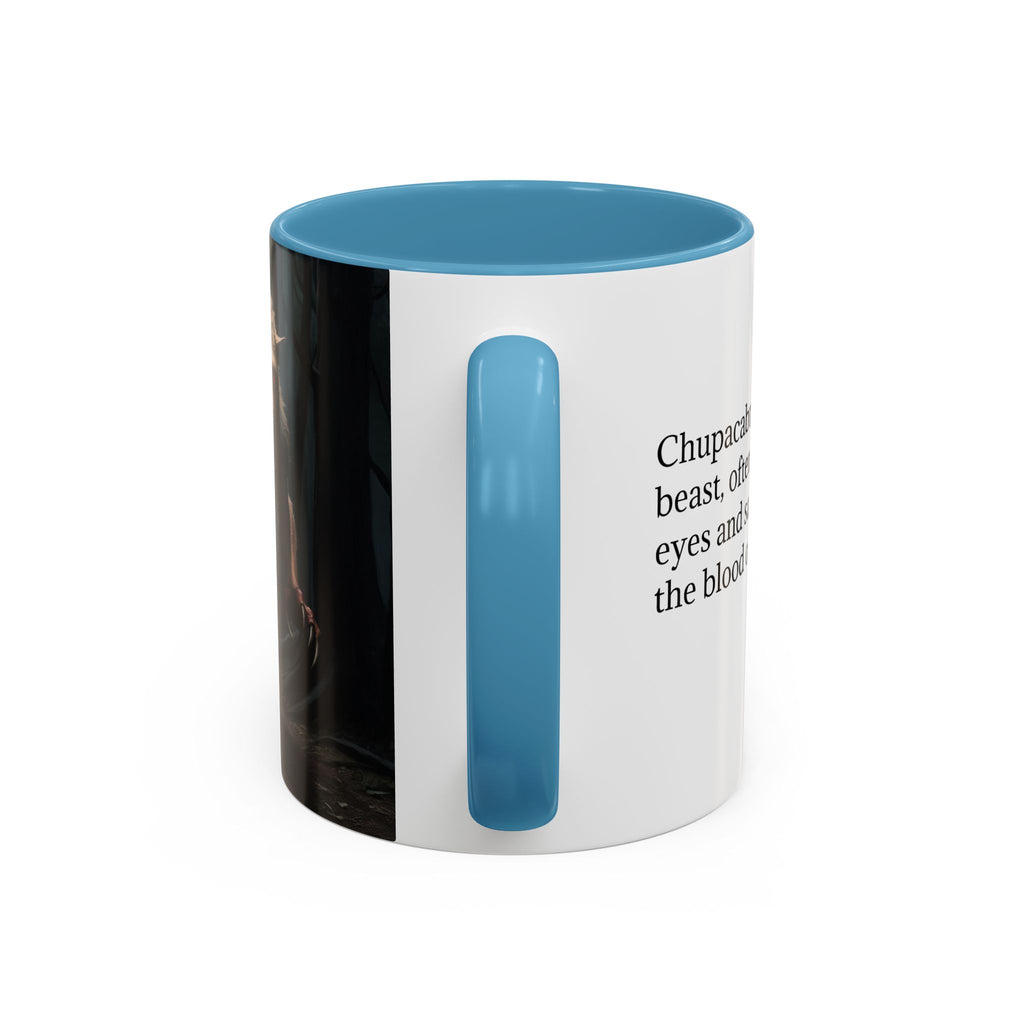 Chupacabra Coffee Mug: Supernatural Beast, Mexican Folklore Gift, Mythical Canine Cryptid