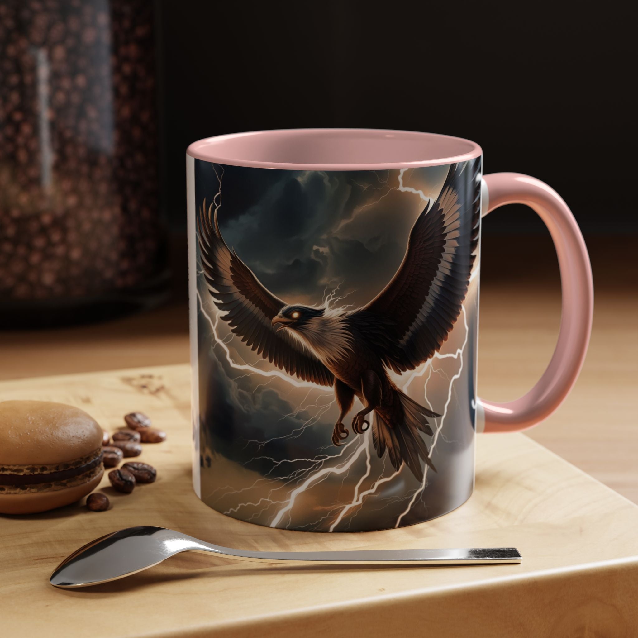 Thunderbird Coffee Cup: Legendary Creature, Spirit Animal, Cryptid Mugs for Men
