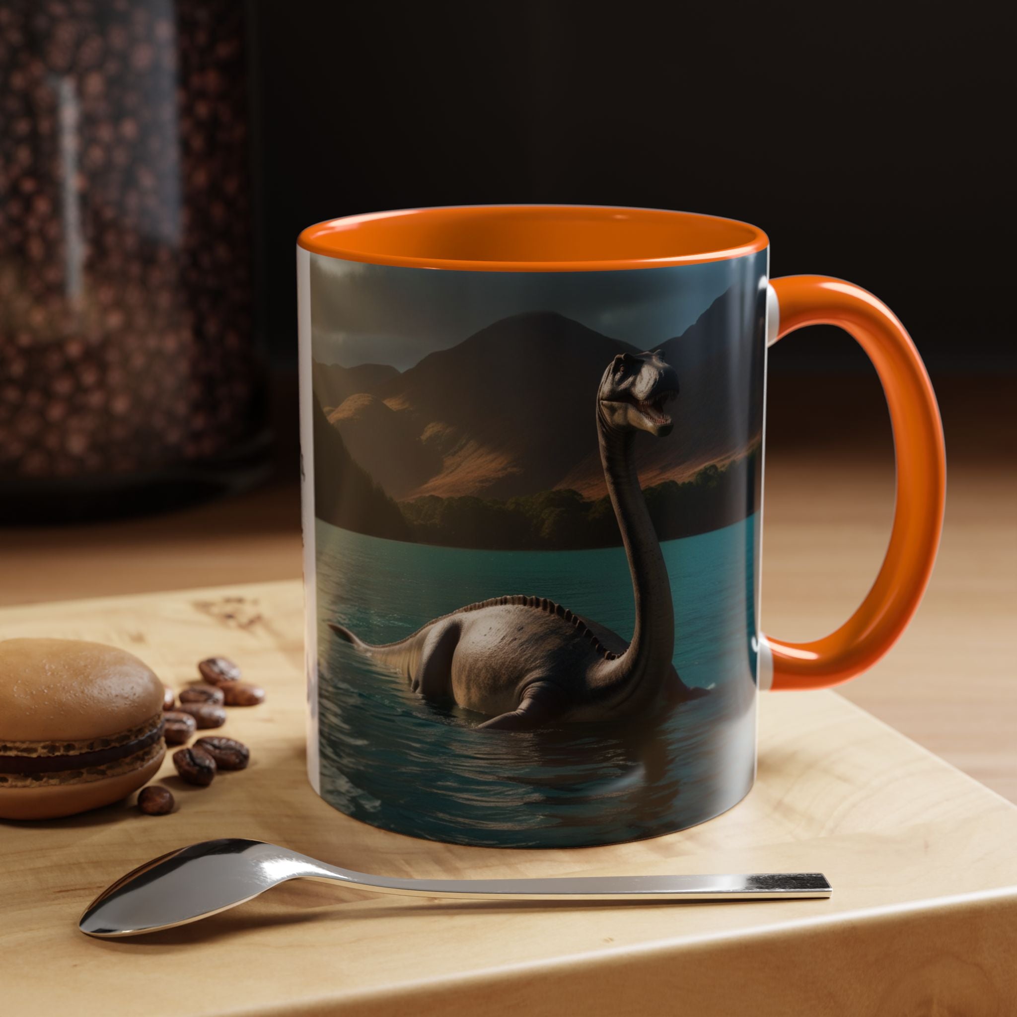 Loch Ness Monster Coffee Mug: Nessie Cryptid Gift, Scottish Sea Creature