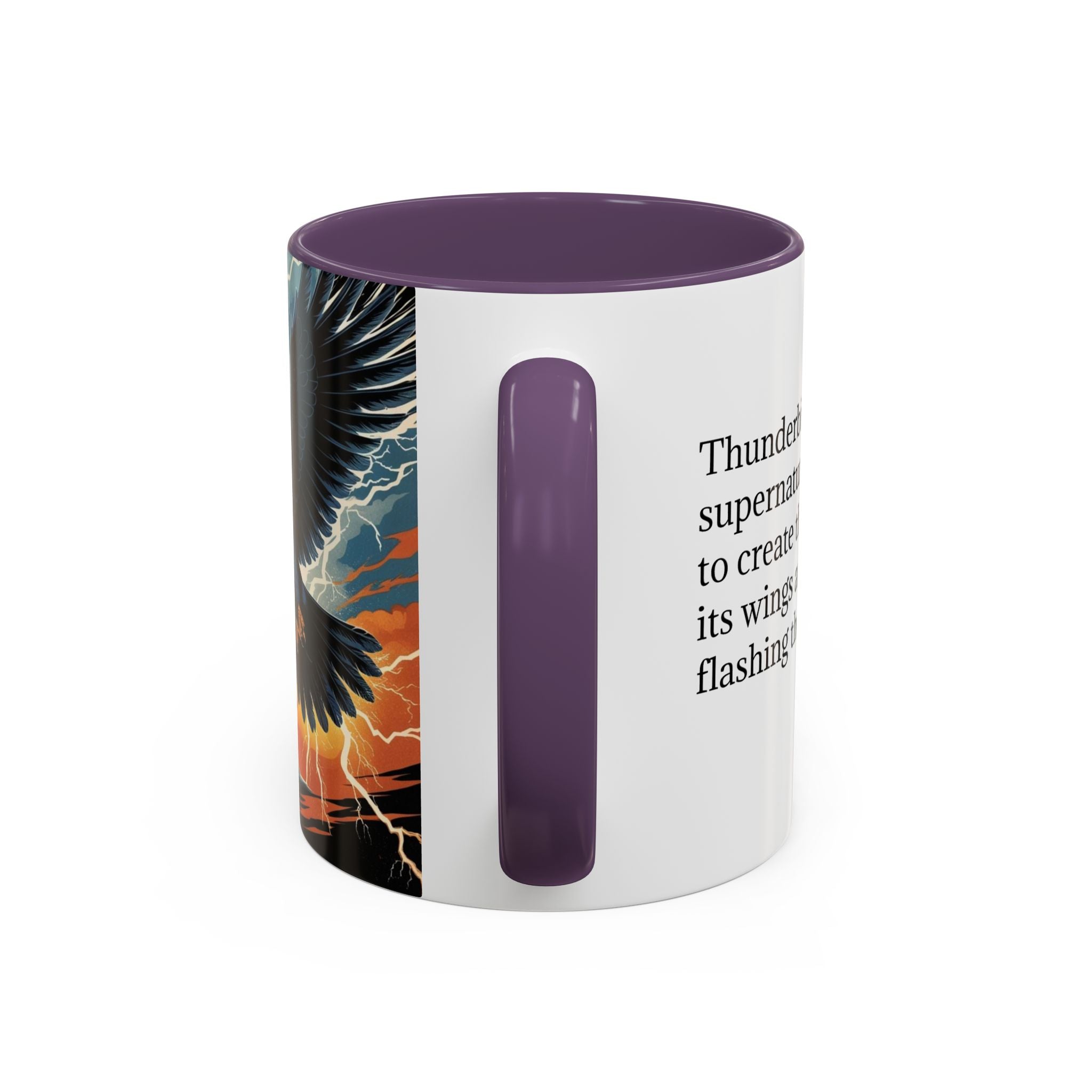 Thunderbird Coffee Cup: Native American Folklore, Legendary Creature, Coffee Mug Gift