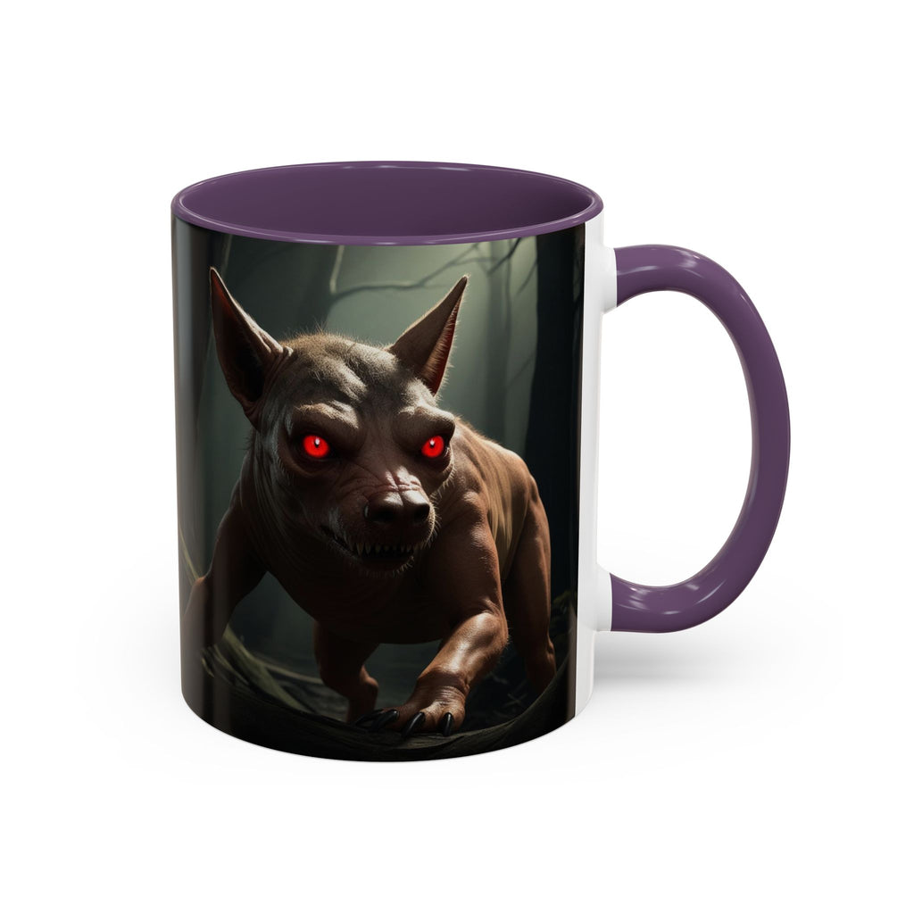 Chupacabra Coffee Cup Supernatural Beast, Mexican Folklore Gift, Mythical Canine Cryptid