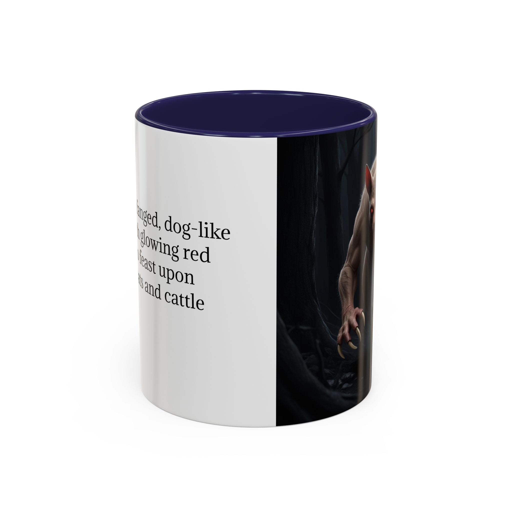 Chupacabra Mug: Cryptid Coffee Cup, Supernatural Beast, Mexican Folklore Gift