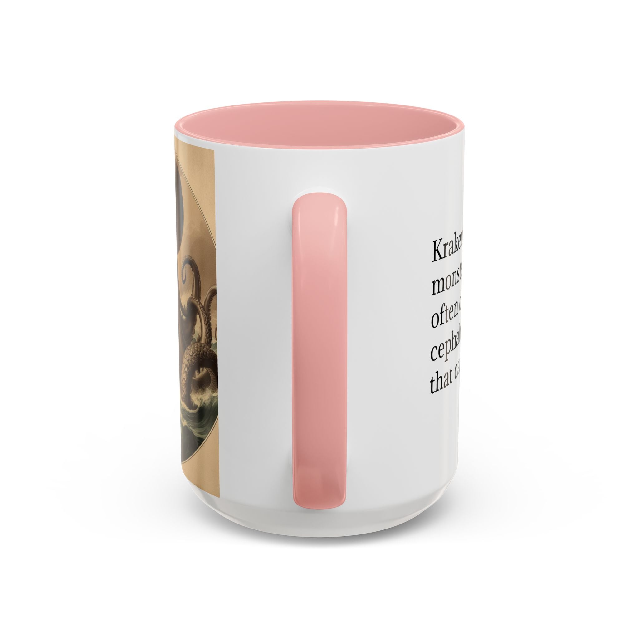 Kraken Coffee Cup: Giant Squid Coffee Mug, Mugs for Men, Mythical Creature