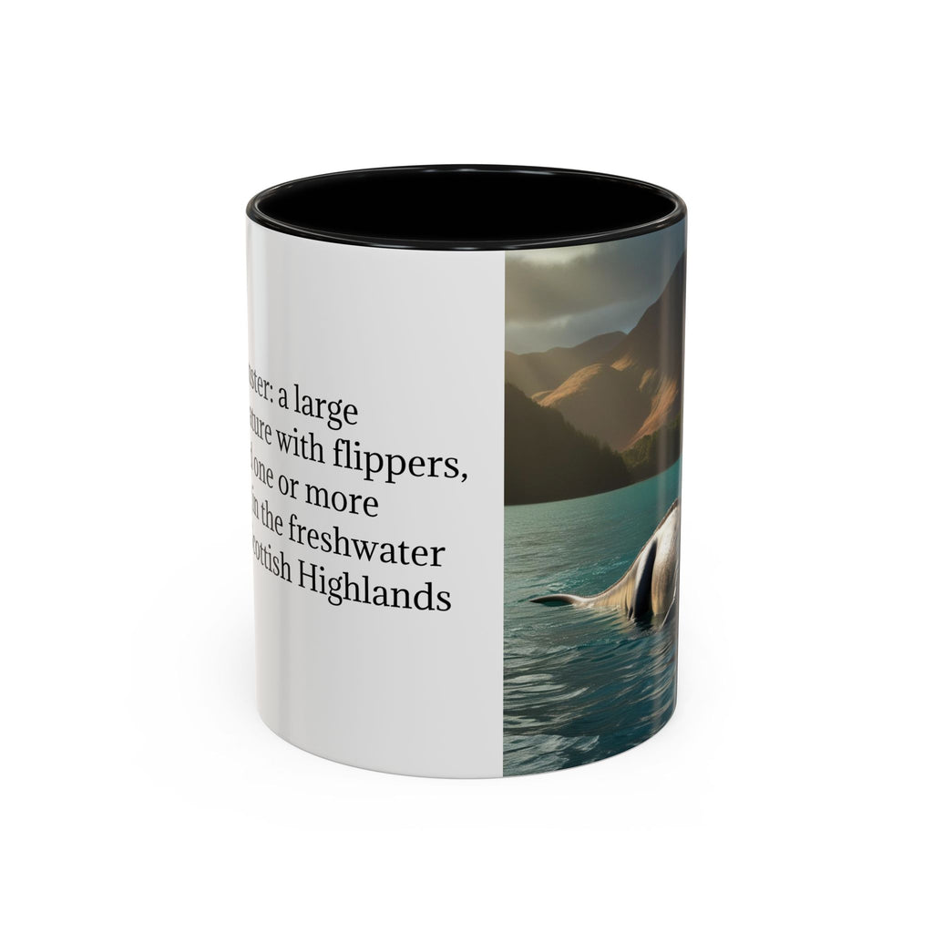 Loch Ness Monster Coffee Mug: Nessie Cryptid Gift, Scottish Sea Creature