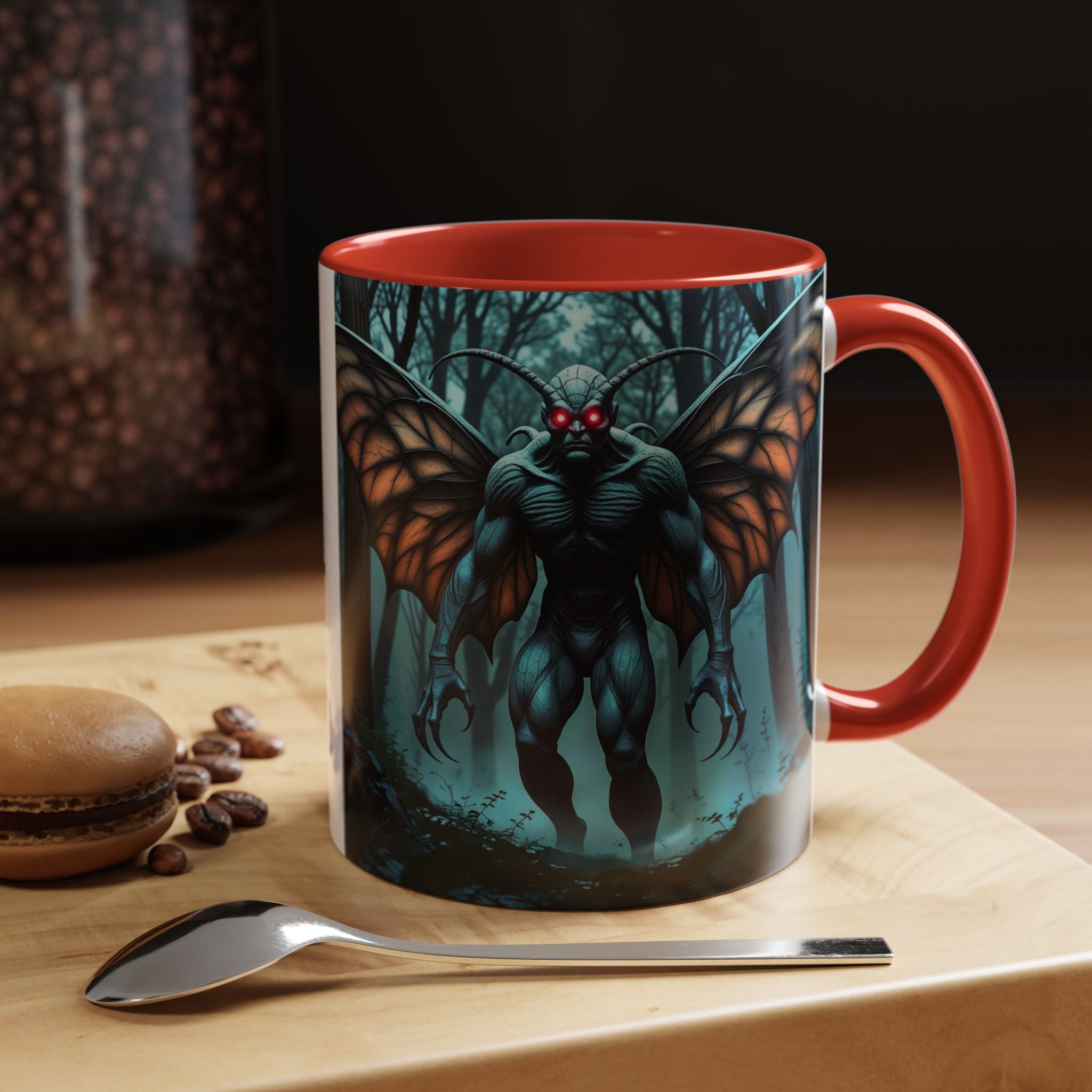 Mothman Mug: Supernatural Coffee Cup, Mythical Creature, Urban Legend (Forrest)