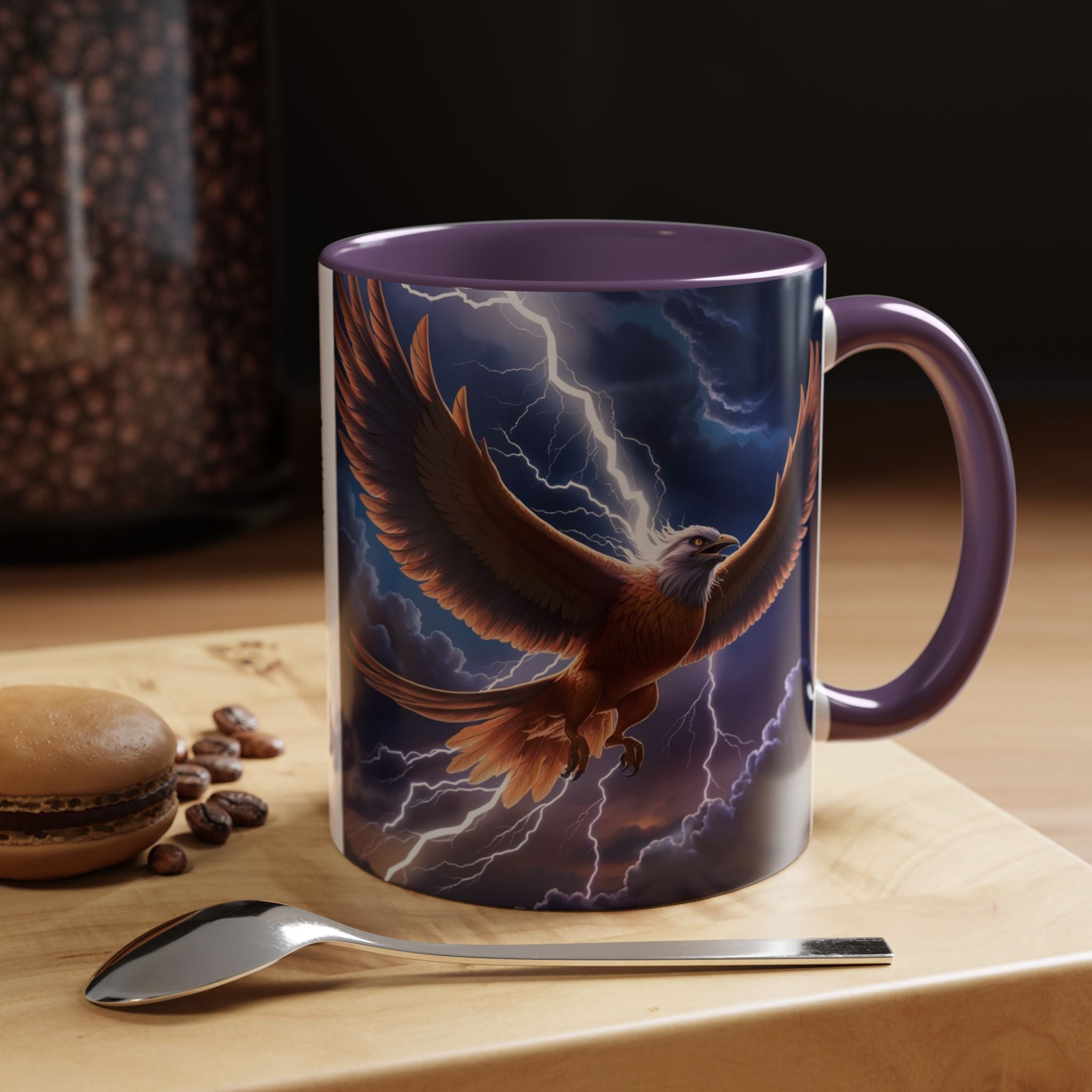 Thunderbird Coffee Mug: Native American Spirit Animal, Southwest Folklore