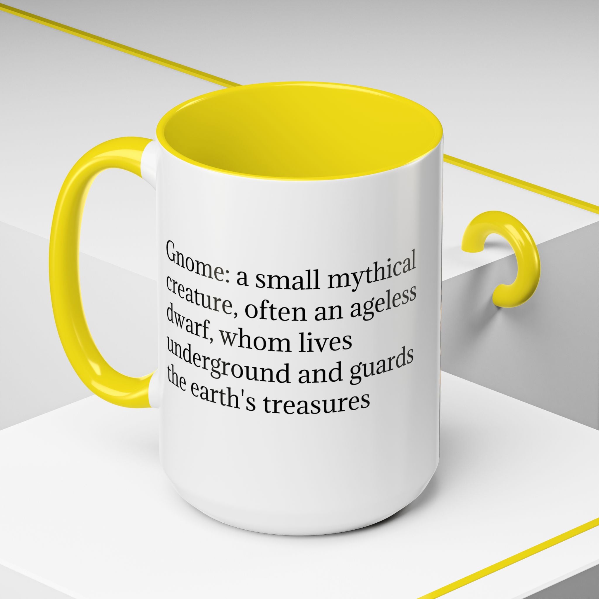 Gnome Coffee Mug: Nordic Folklore Gift, Scandinavian Nisse, Enchanted Mushroom Garden