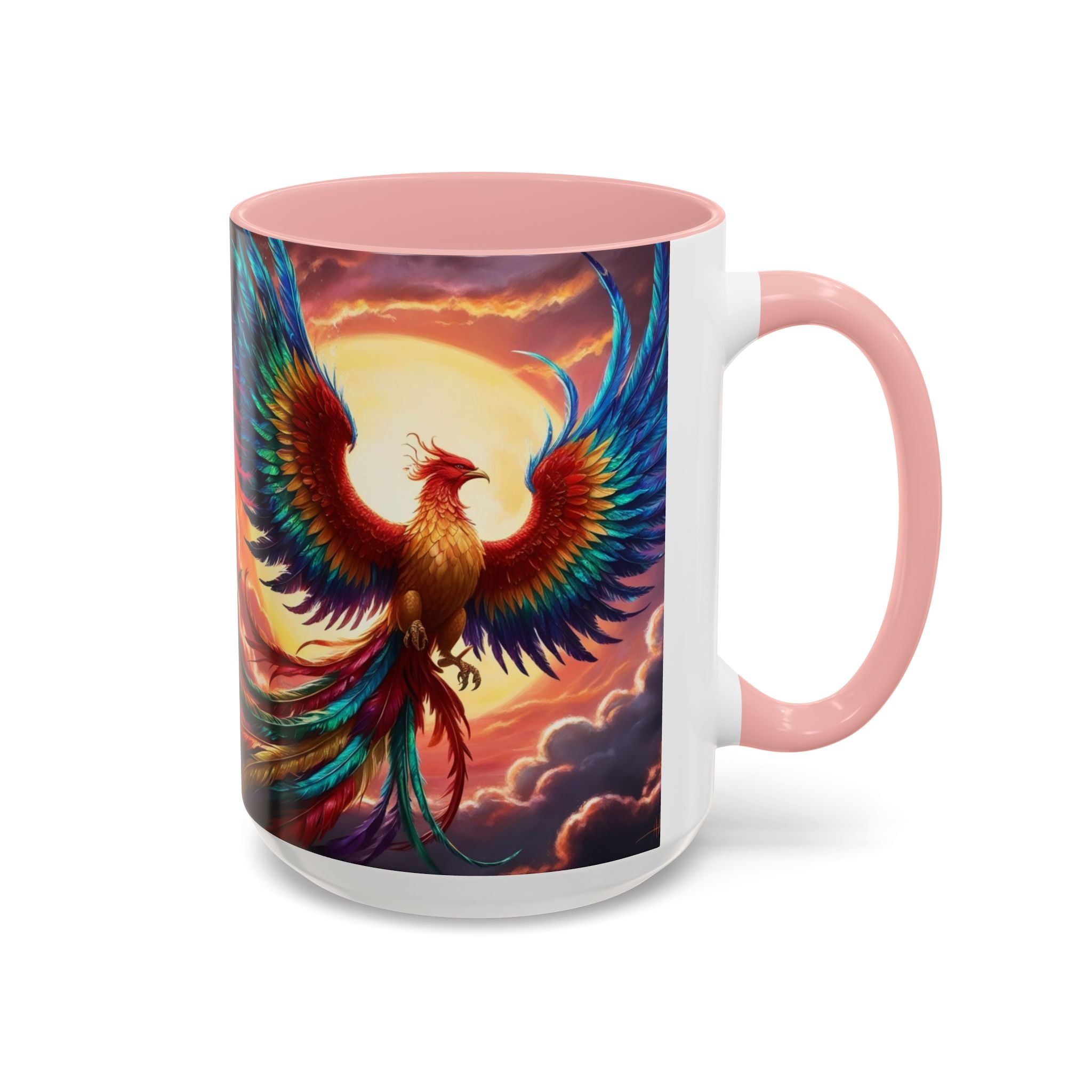 Phoenix Bird Coffee Cup: Mythical Creature, Firebird Coffee Mug, Rise from the Ashes