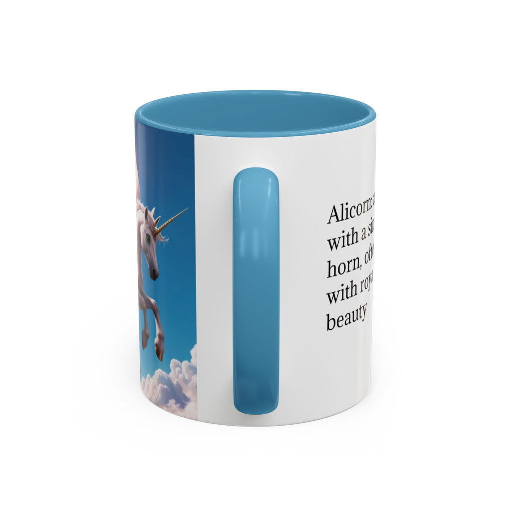 Unicorn Coffee Cup: Fantasy Alicorn Mug, Legendary Creature, Enchanted Gift (Purple)