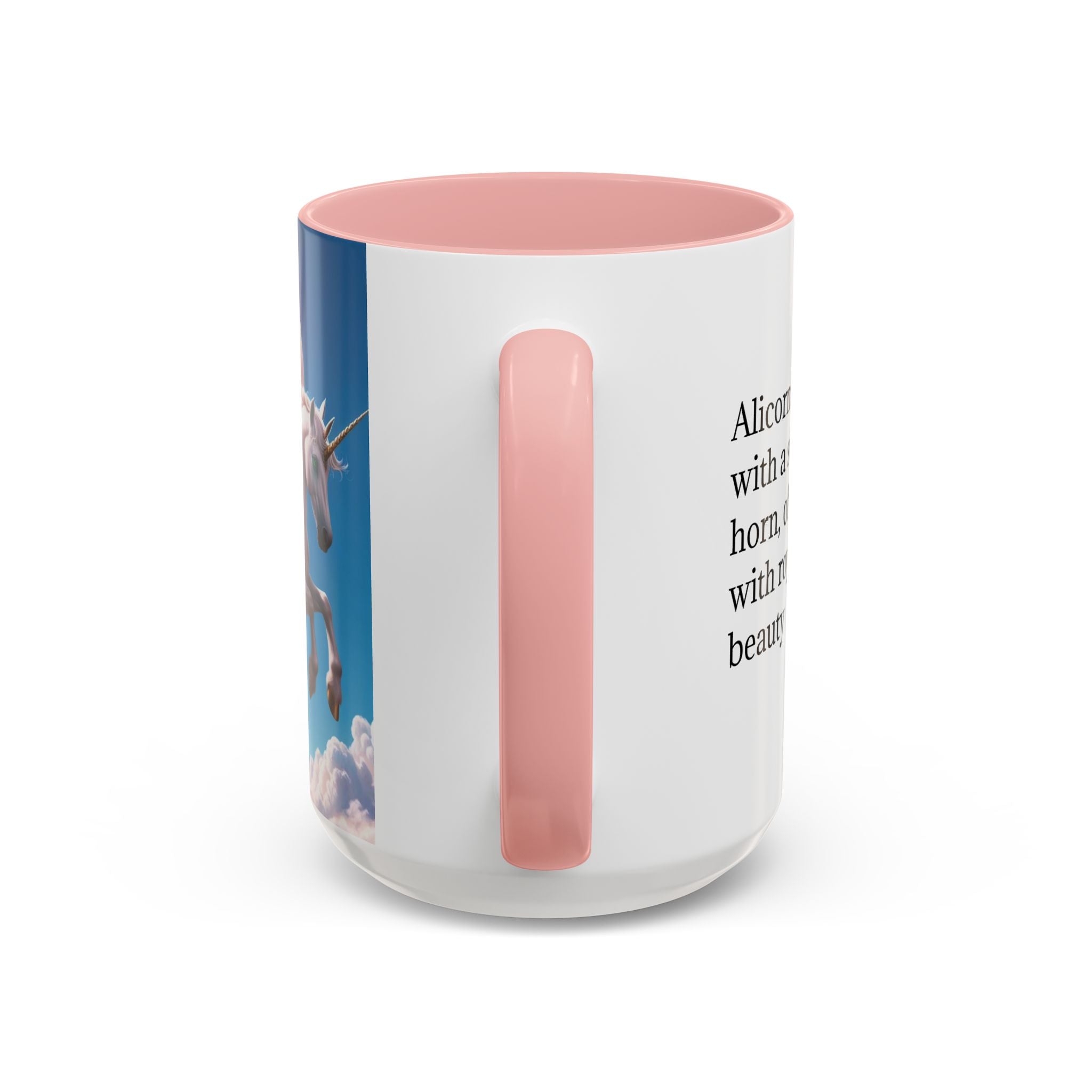 Unicorn Coffee Cup: Fantasy Alicorn Mug, Legendary Creature, Enchanted Gift (Purple)
