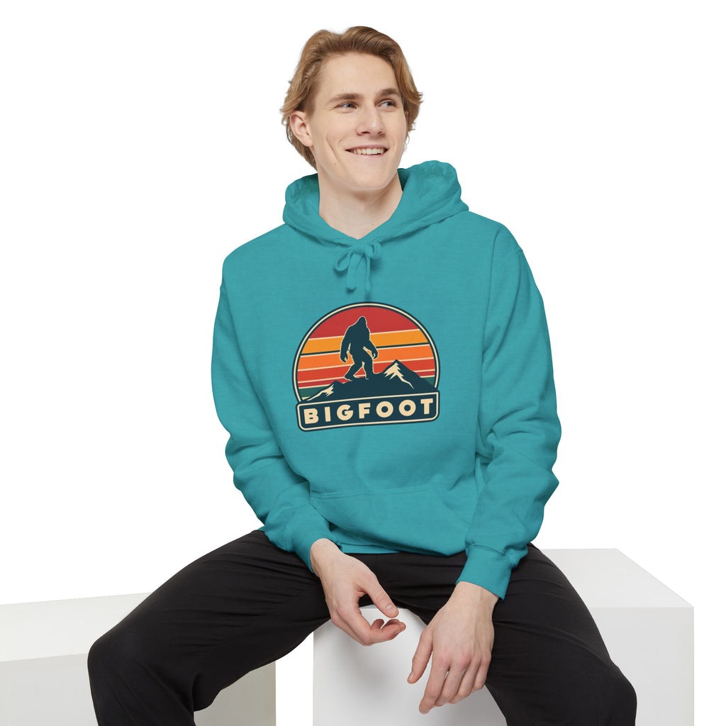 Bigfoot Hoodie Comfort Colors® | Sasquatch Sweatshirt, Cozy Unisex Pullover, Wilderness Adventure Apparel,