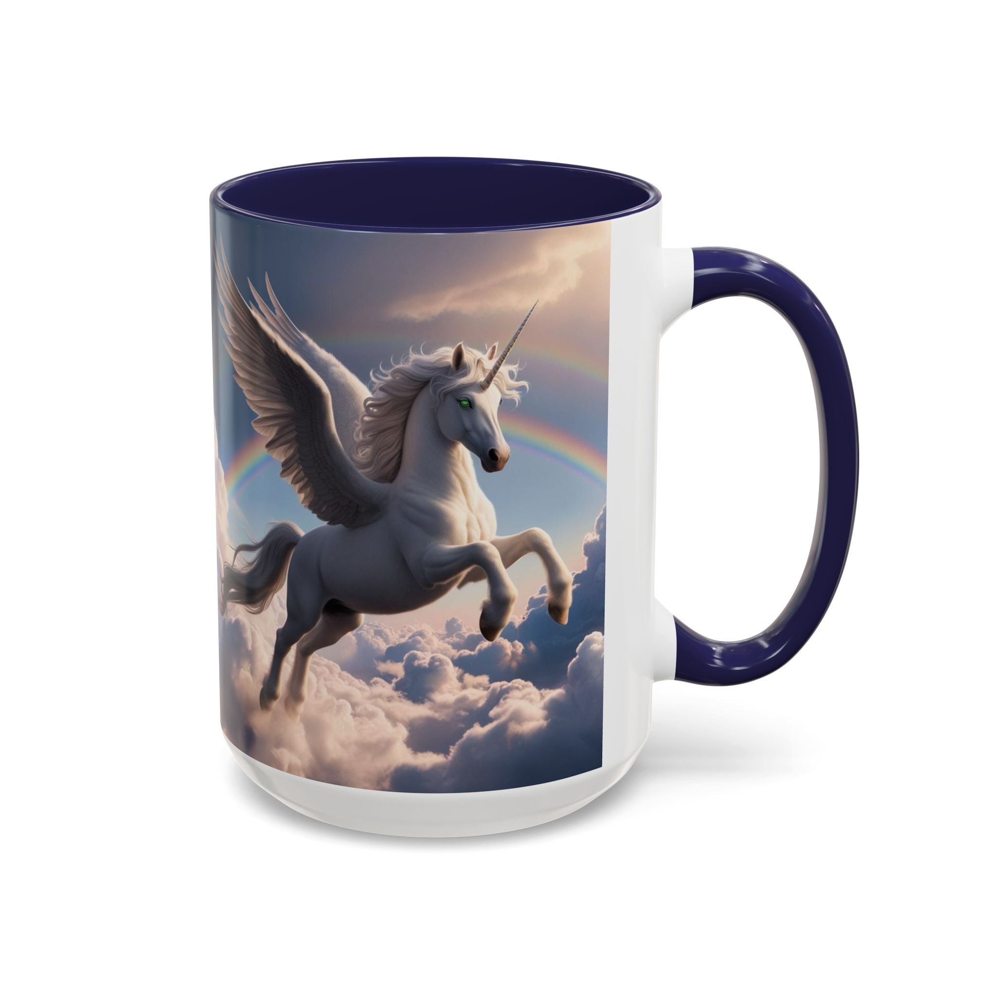 Unicorn Coffee Mug: Enchanted Alicorn, Mythical Creature, Fairytale Gift (Pink)