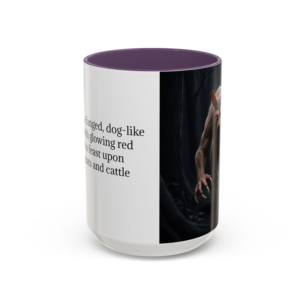 Chupacabra Mug: Cryptid Coffee Cup, Supernatural Beast, Mexican Folklore Gift