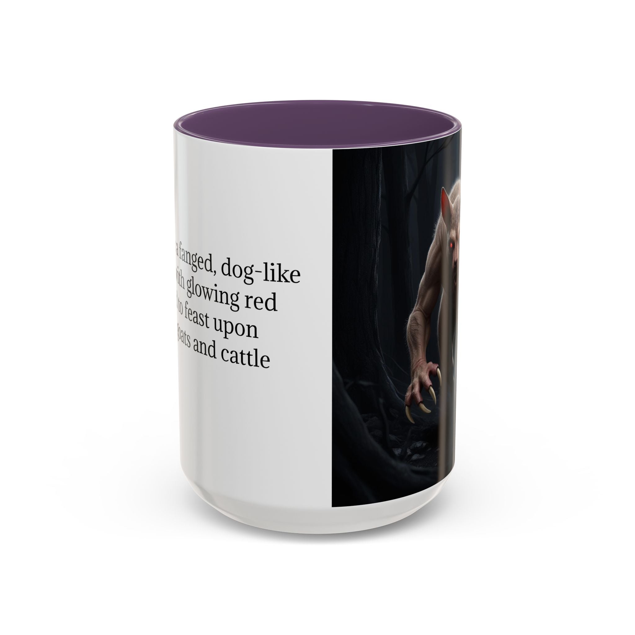 Chupacabra Mug: Cryptid Coffee Cup, Supernatural Beast, Mexican Folklore Gift