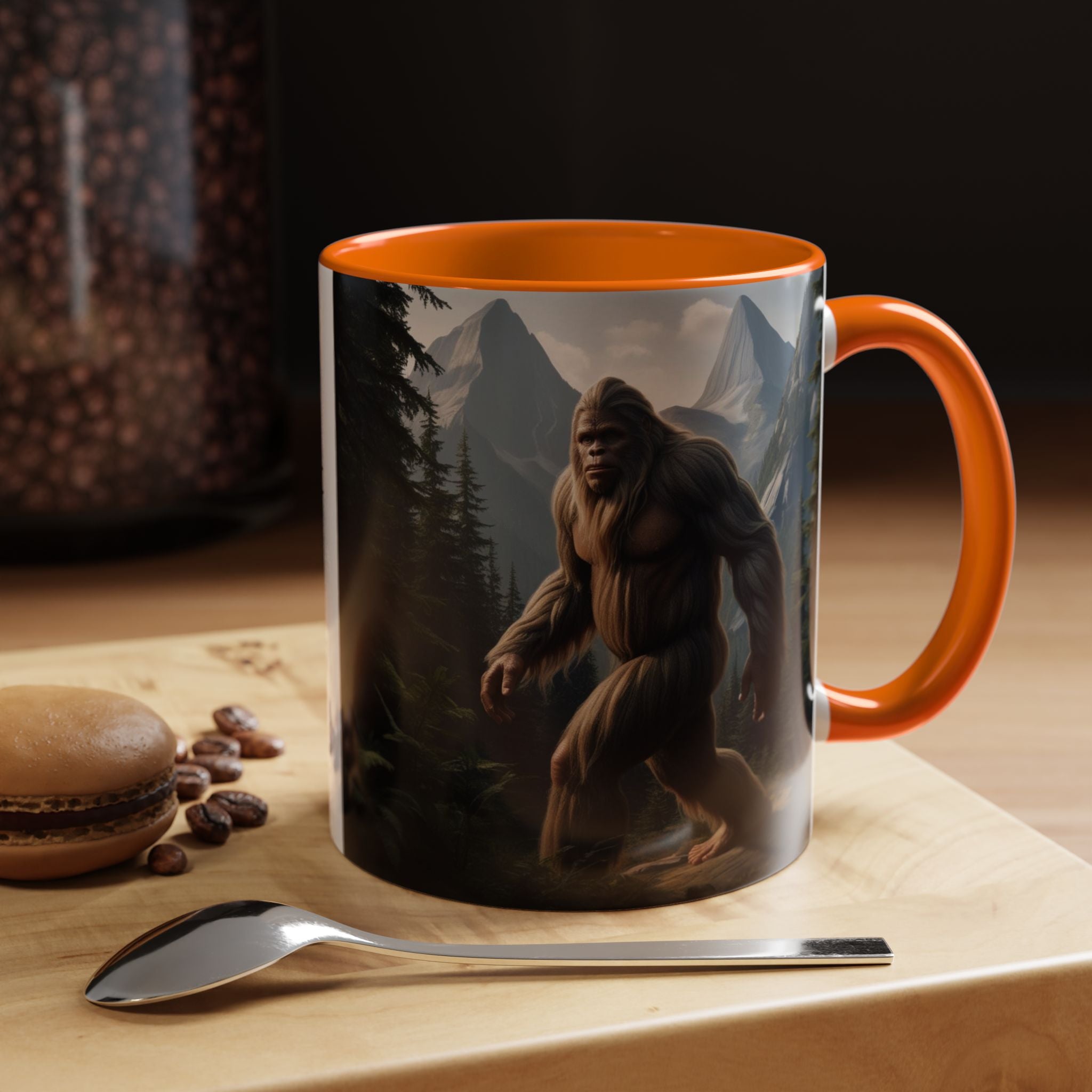 Bigfoot Coffee Mug: Sasquatch, Mythical Creature, Pacific Northwest Cryptid