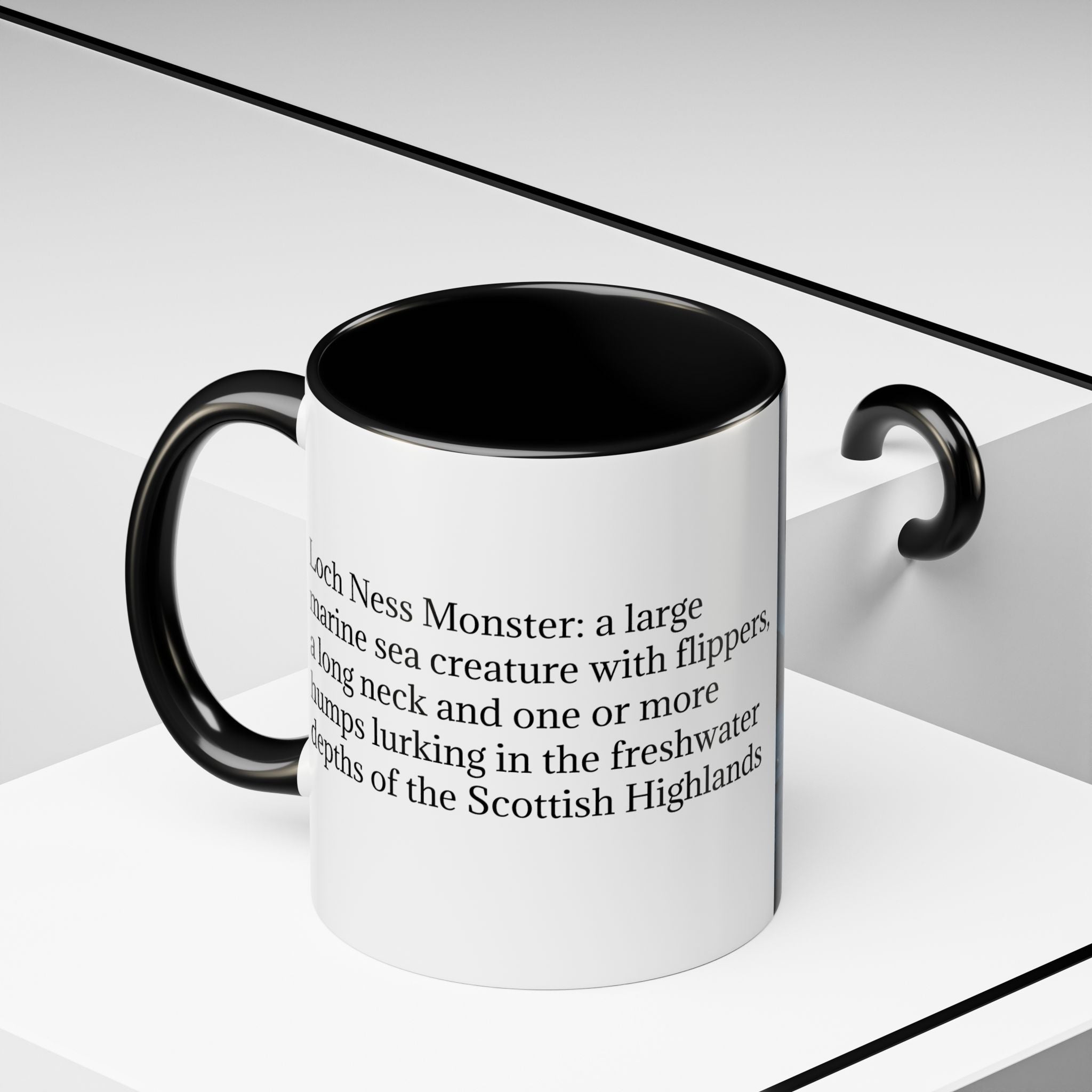 Loch Ness Monster: Nessie Coffee Cup, Legendary Sea Creature, Plesiosaurus Gift