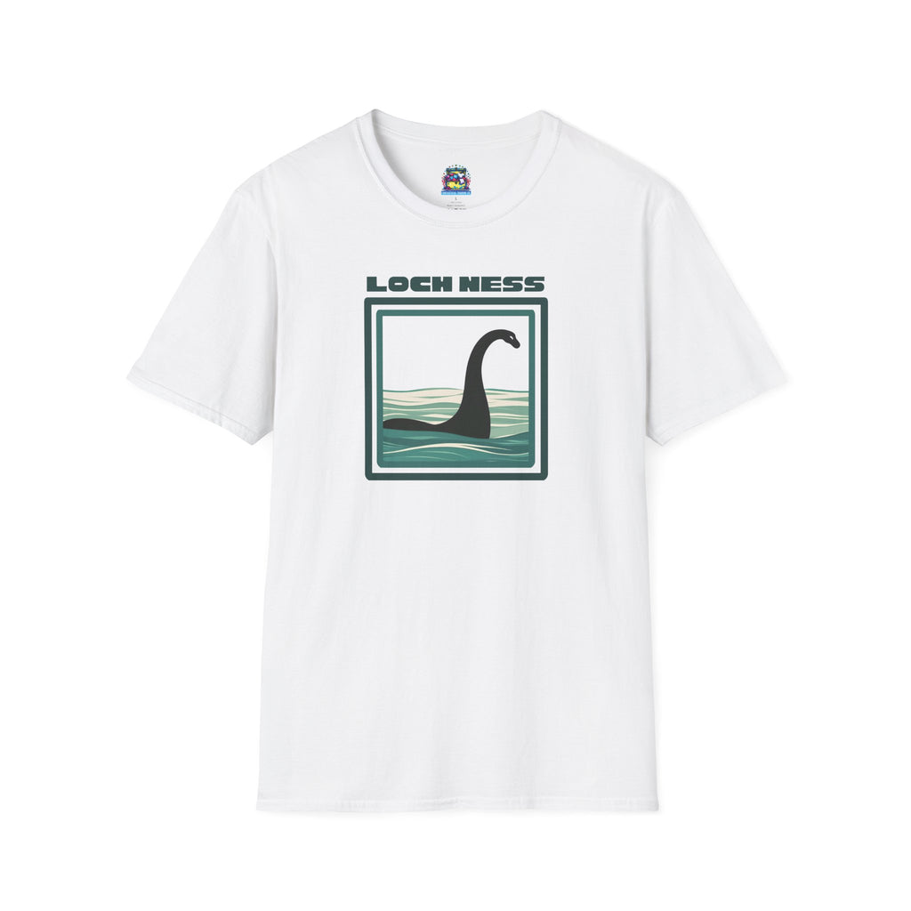 Lochness Monster Shirt: Nessie T-Shirt, Plesiosaurus Graphic Tee, Loch Ness Retro Clothing