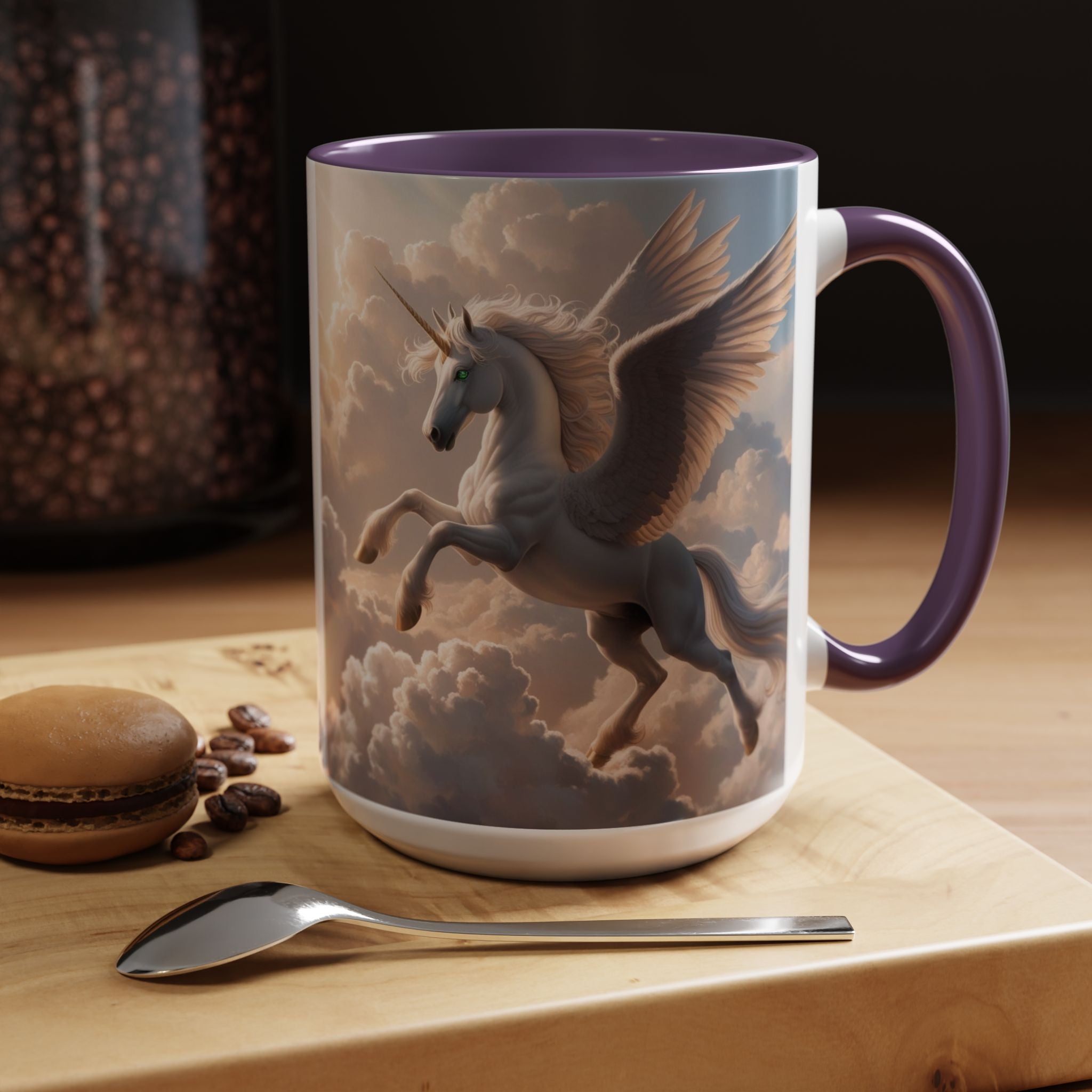 Unicorn Coffee Cup: Enchanted Alicorn Mug, Legendary Creature, Fairytale Gift