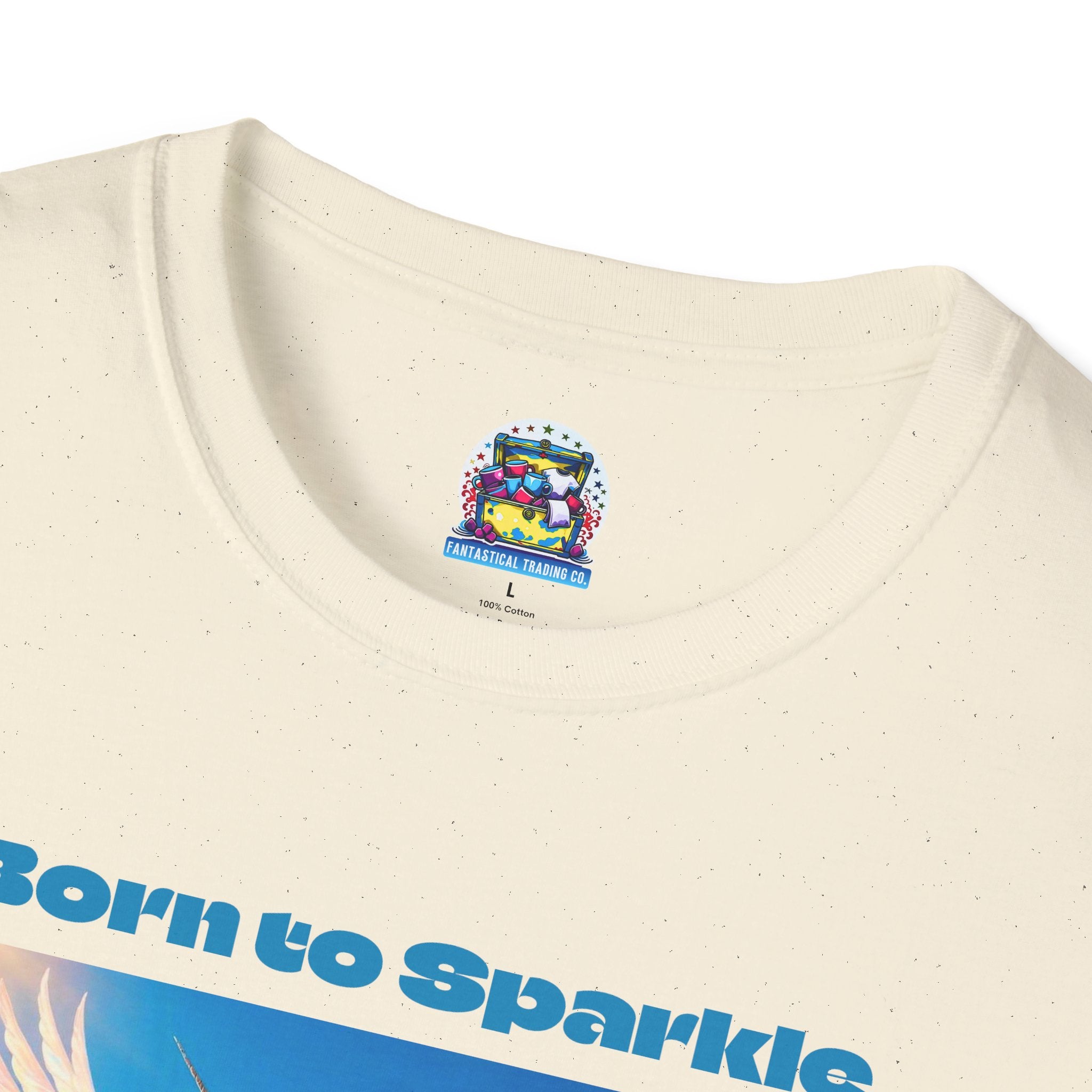 Unicorn Shirt: Legendary Alicorn Graphic Tee, Boho Clothing, Fantasy Apparel (Blue)