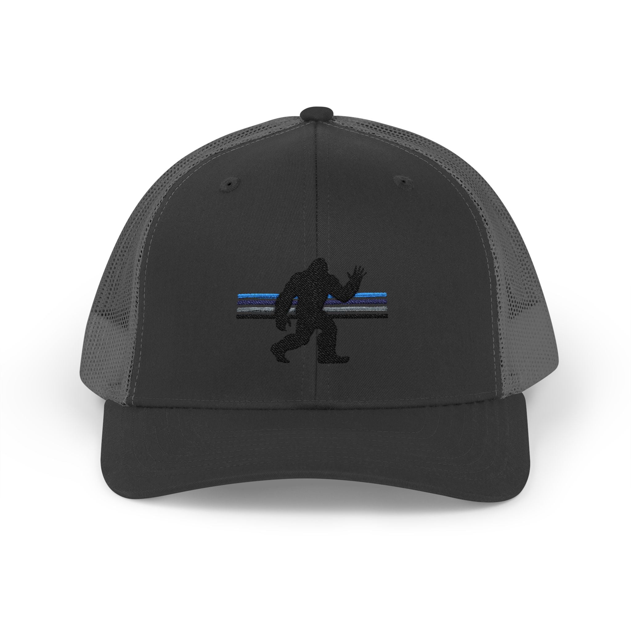 Bigfoot Baseball Cap: Sasquatch Trucker Hat, Custom Outdoor Gear, Snapback Hat