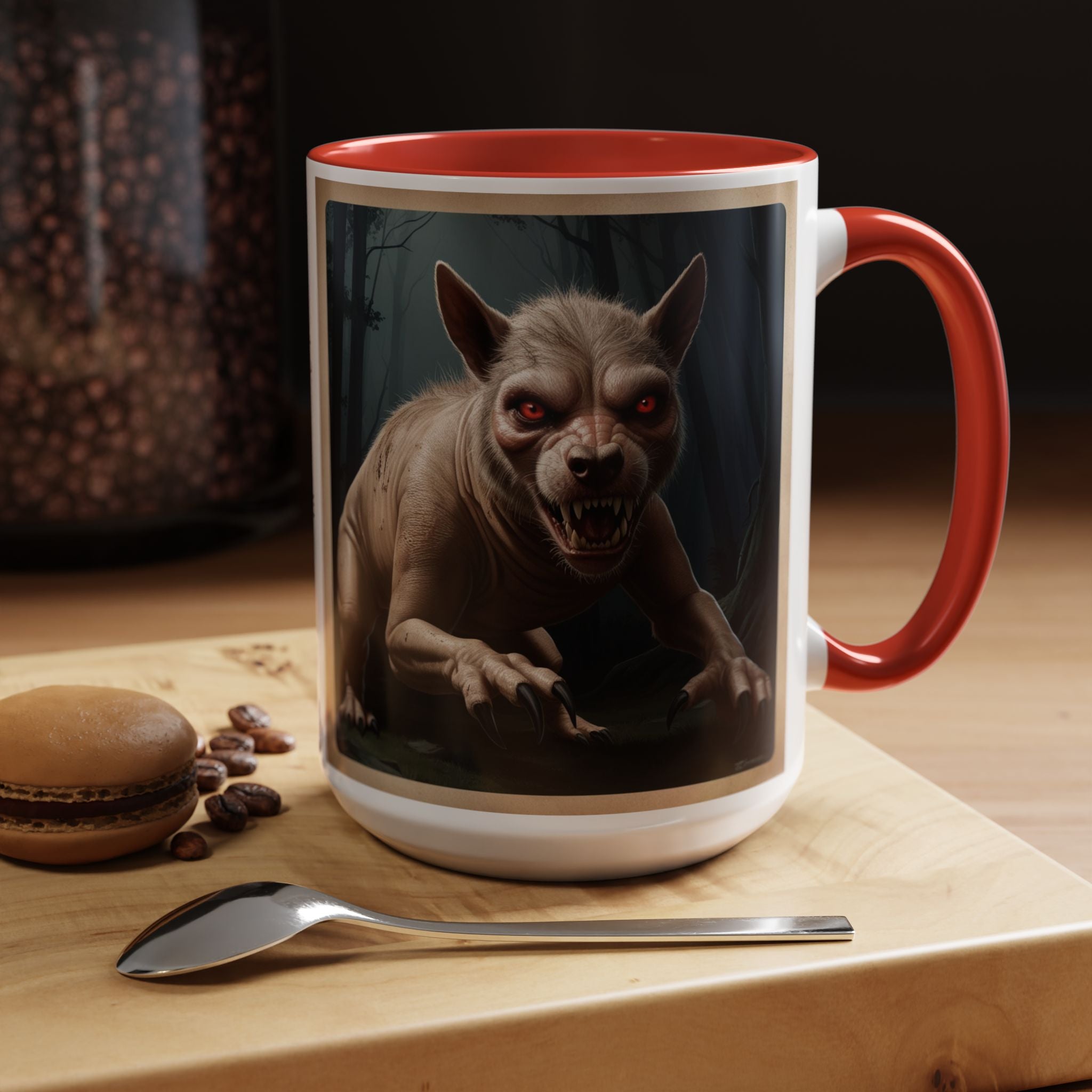 Chupacabra Mug: Supernatural Coffee Cup, Cryptid Beast, Mexican Folklore Gift