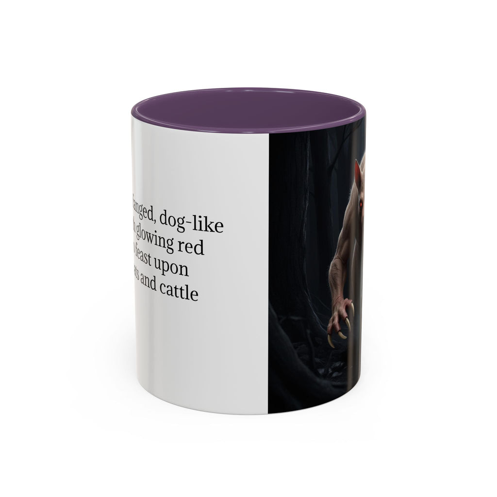 Chupacabra Mug: Cryptid Coffee Cup, Supernatural Beast, Mexican Folklore Gift