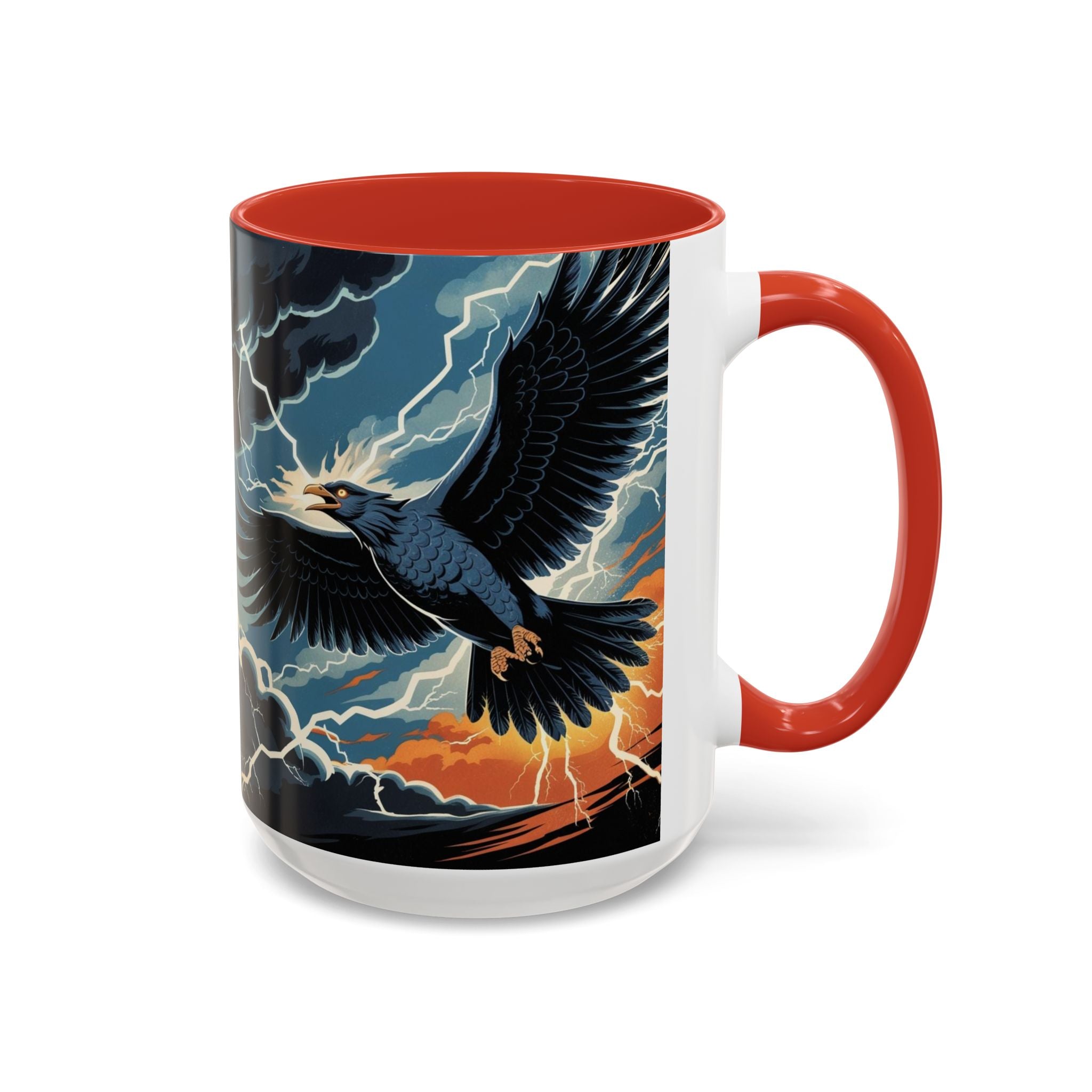 Thunderbird Coffee Cup: Native American Folklore, Legendary Creature, Coffee Mug Gift