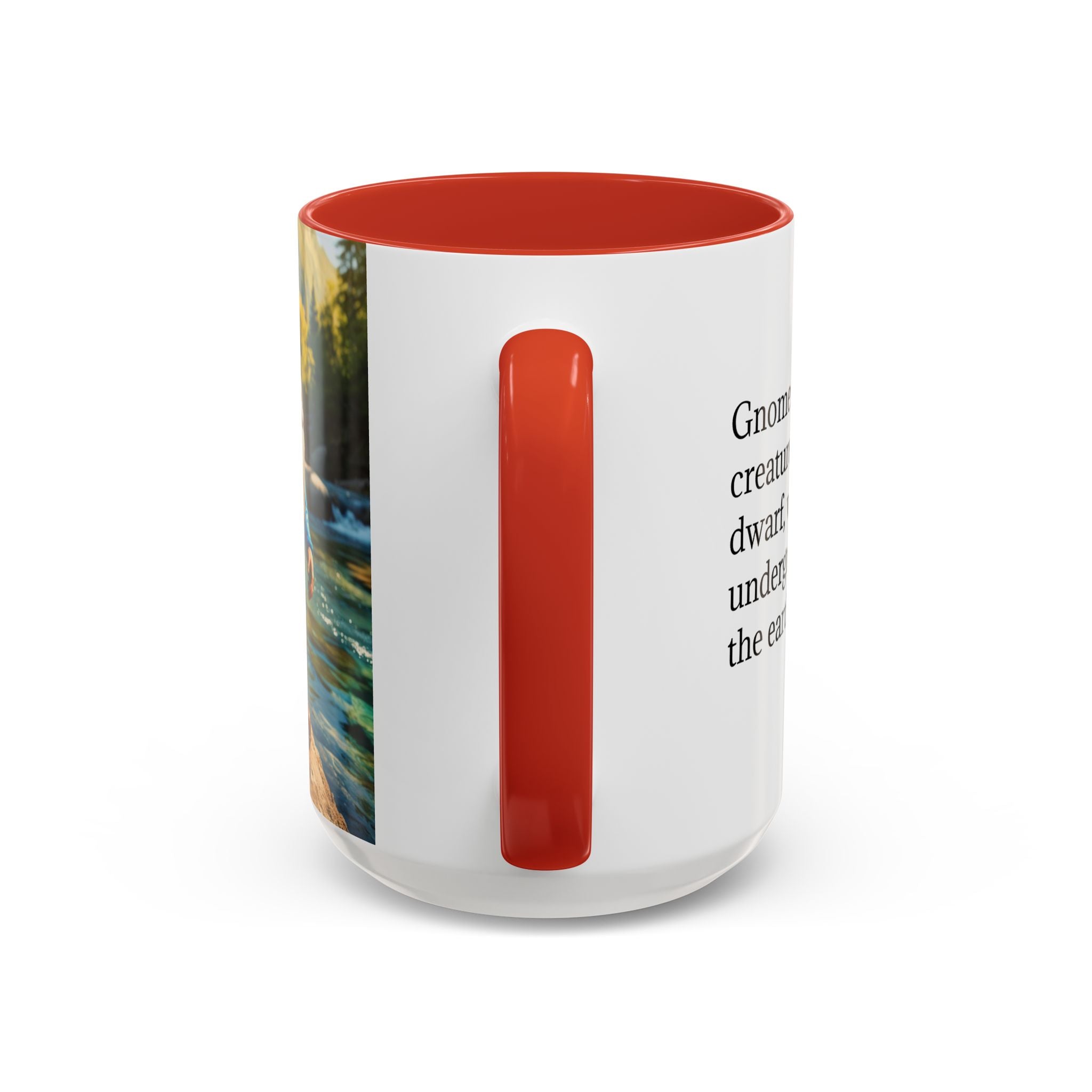 Gnome Mug: Nordic Folklore Gift, Scandinavian Nisse, Enchanted Creature Coffee Cup