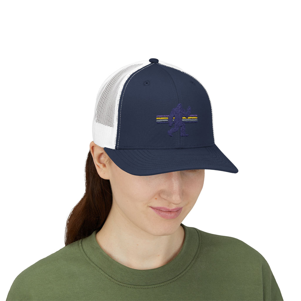 Bigfoot Baseball Cap: Sasquatch Trucker Hat, Snapback Hat, Embroidered Outdoor Gear