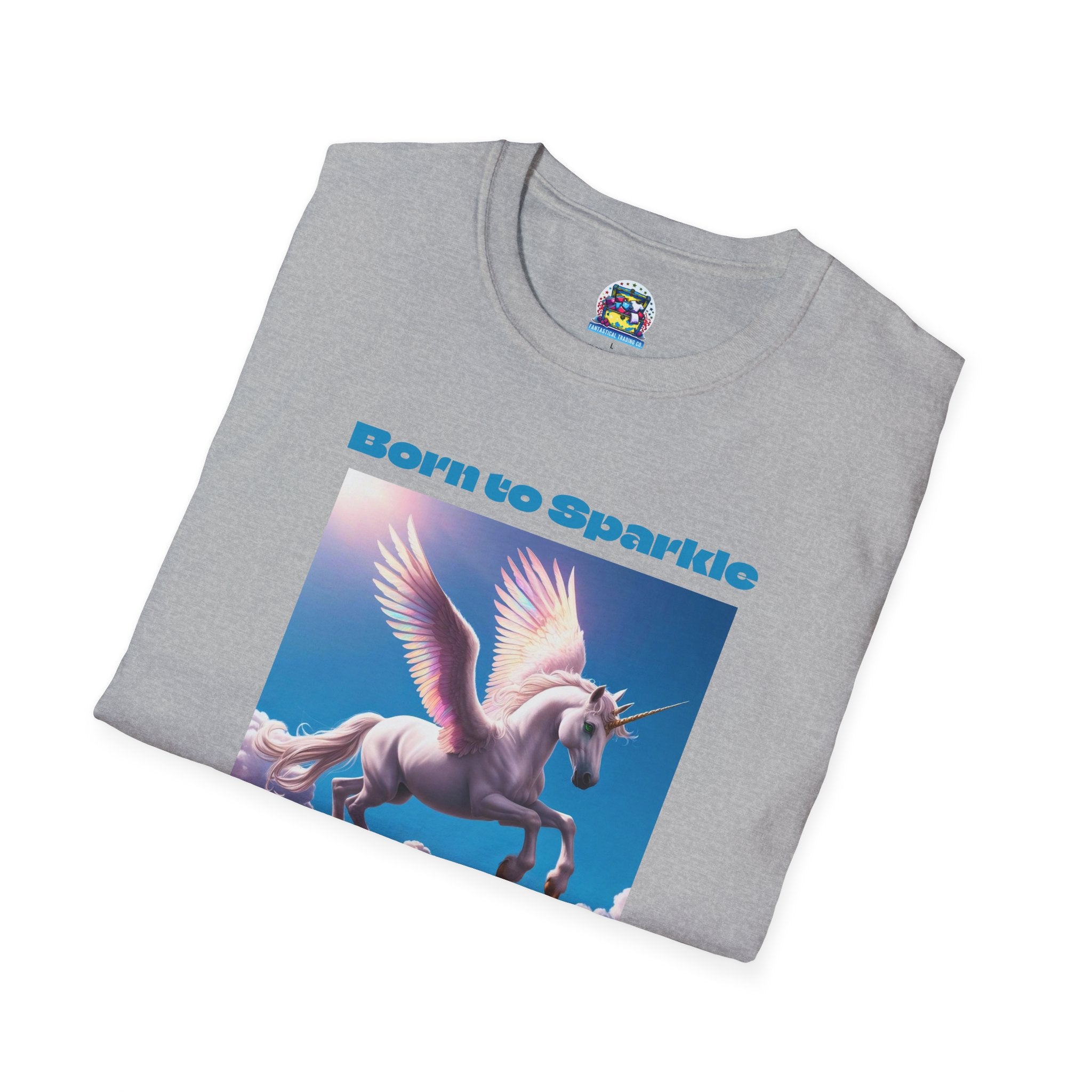 Unicorn Graphic Tee: Legendary Alicorn, Womens Cotton Shirt, Mythical Creature