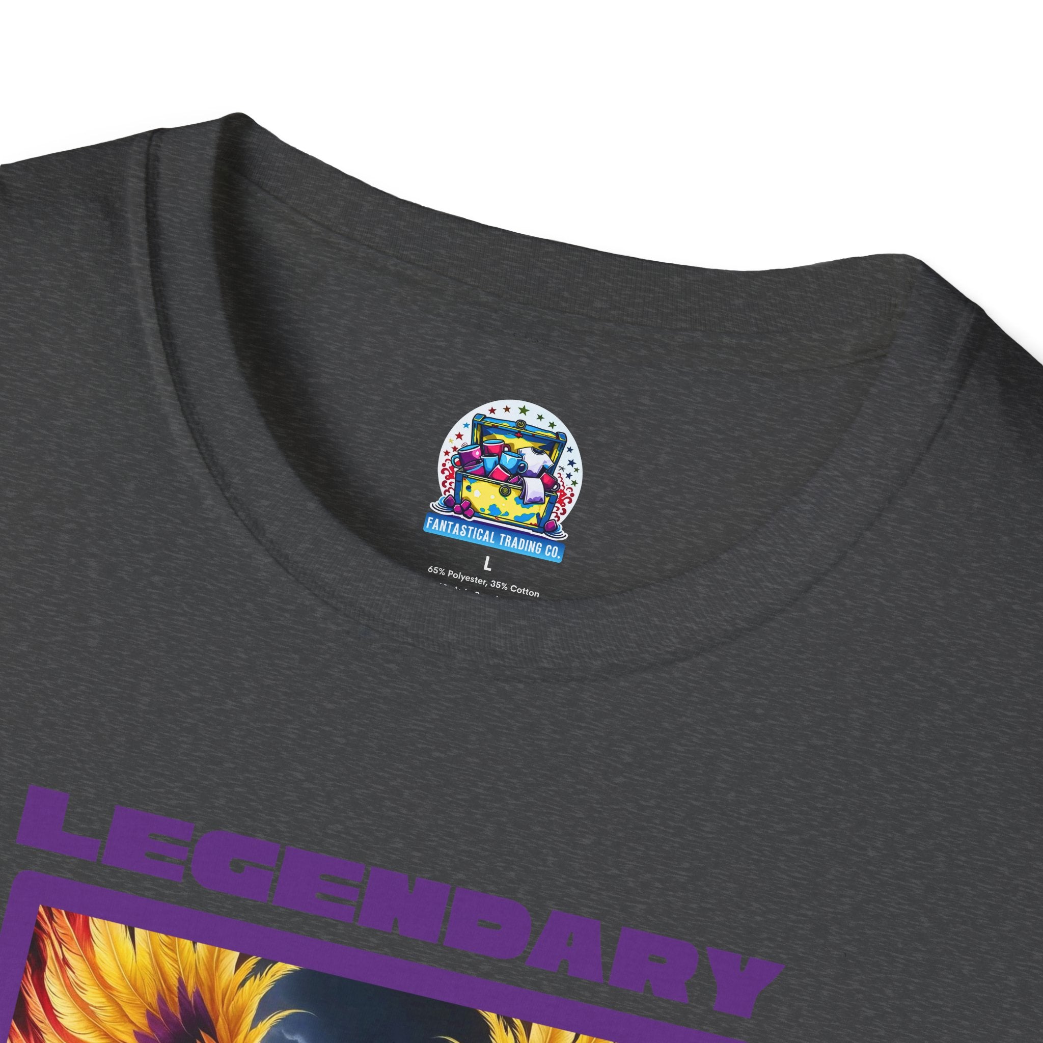 Phoenix Graphic Tee: Mythical Creature, Soft Cotton Shirt, Rise from the Ashes
