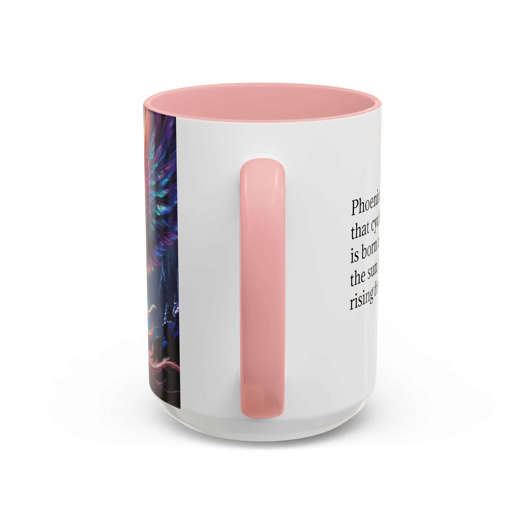 Phoenix Rising Coffee Mug: Firebird, Legendary Creature Coffee Cup, Gift for Women