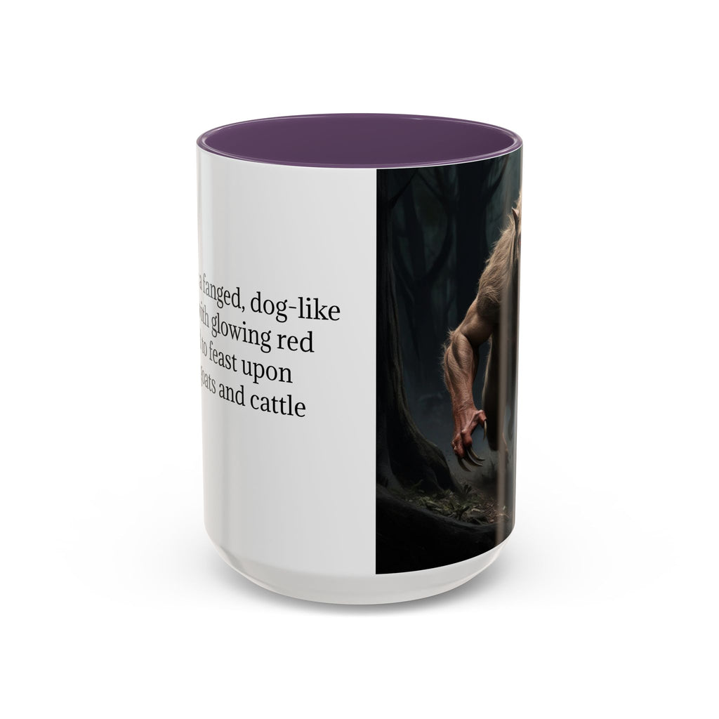 Chupacabra Coffee Mug: Supernatural Beast, Mexican Folklore Gift, Mythical Canine Cryptid