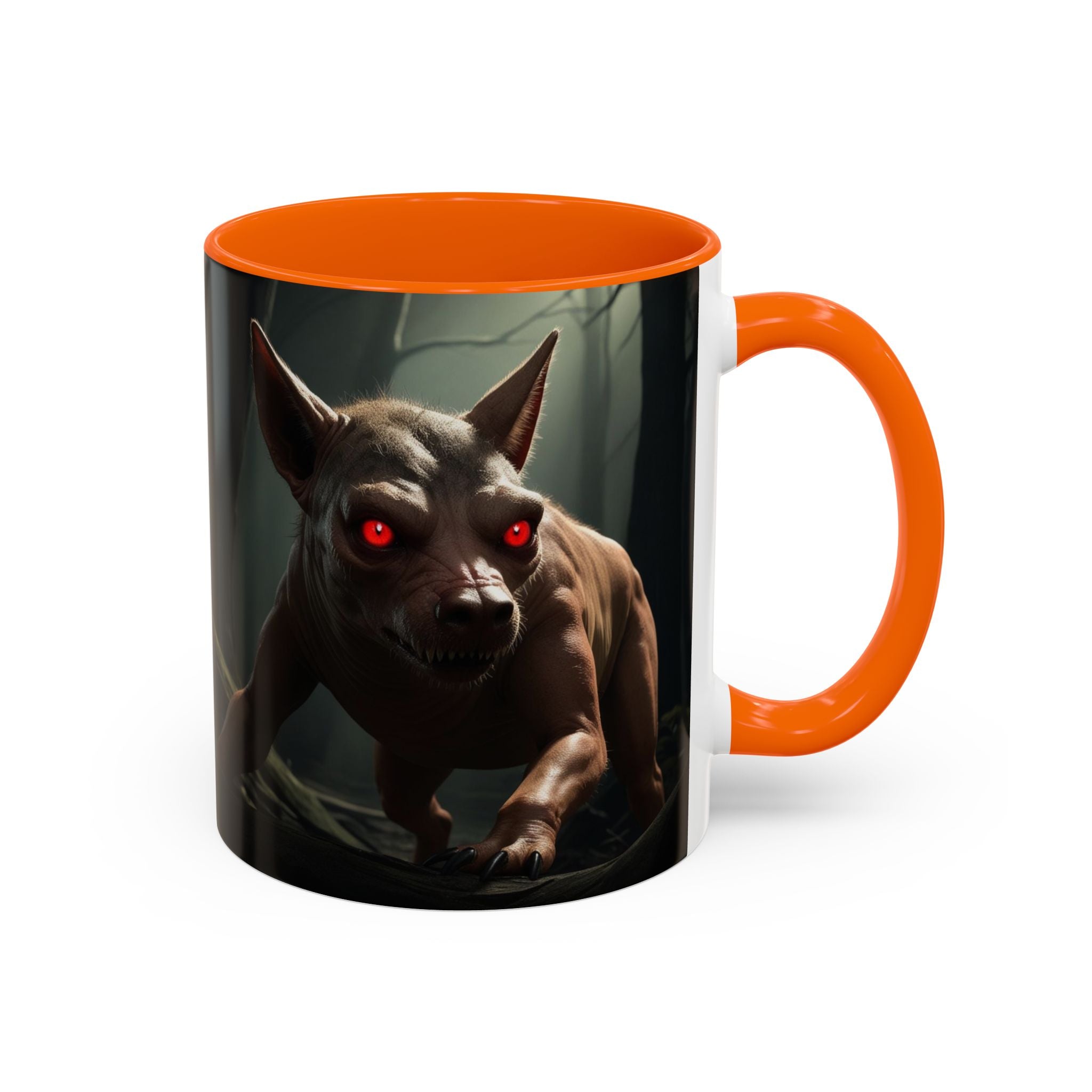 Chupacabra Coffee Cup Supernatural Beast, Mexican Folklore Gift, Mythical Canine Cryptid