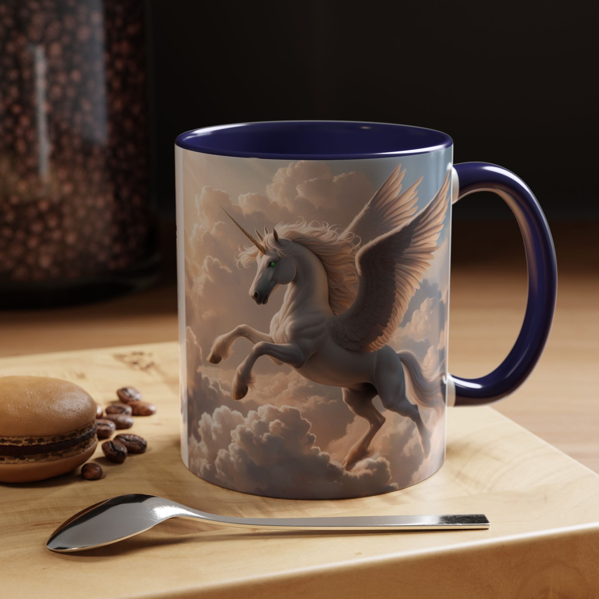Unicorn Coffee Cup: Enchanted Alicorn Mug, Legendary Creature, Fairytale Gift