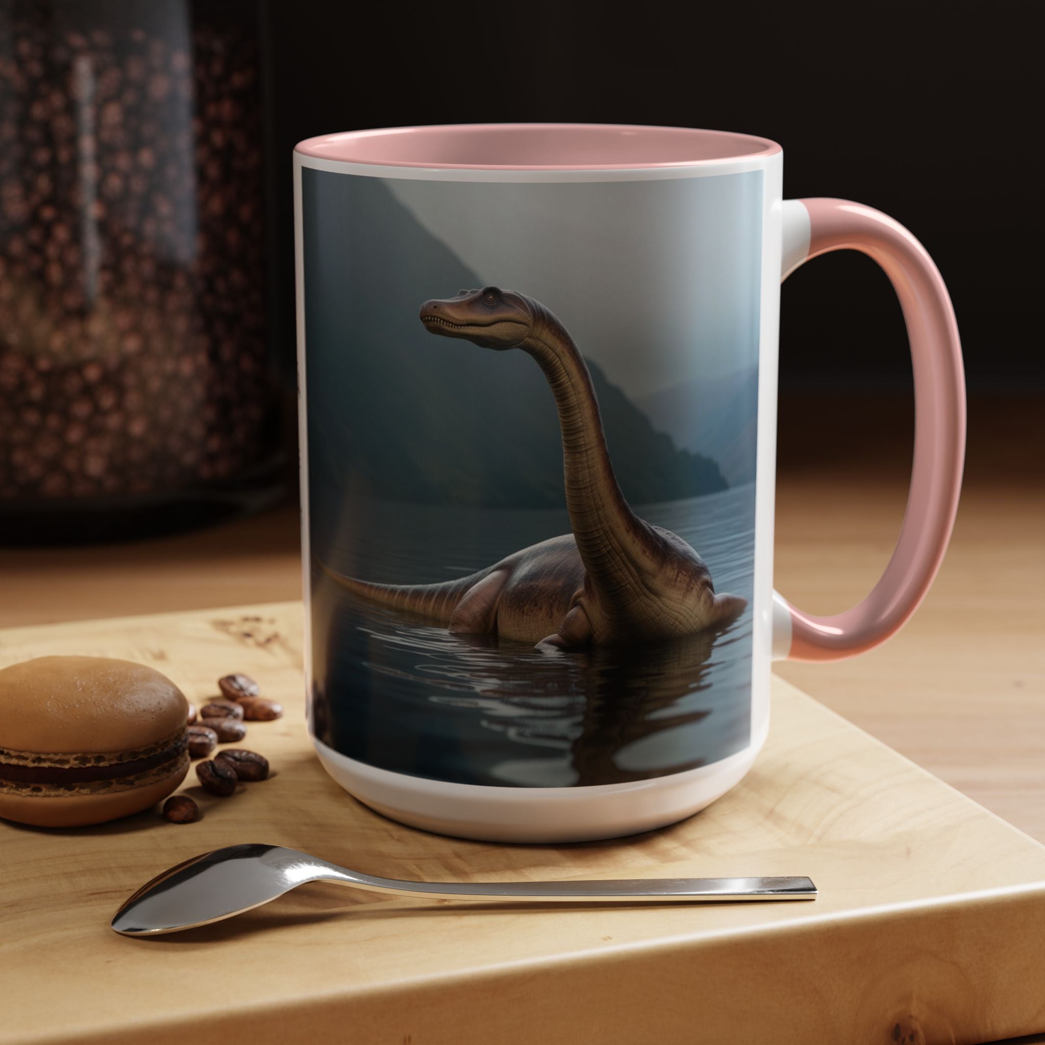 Loch Ness Monster Coffee Cup: Nessie Cryptid Gift, Scottish Sea Creature
