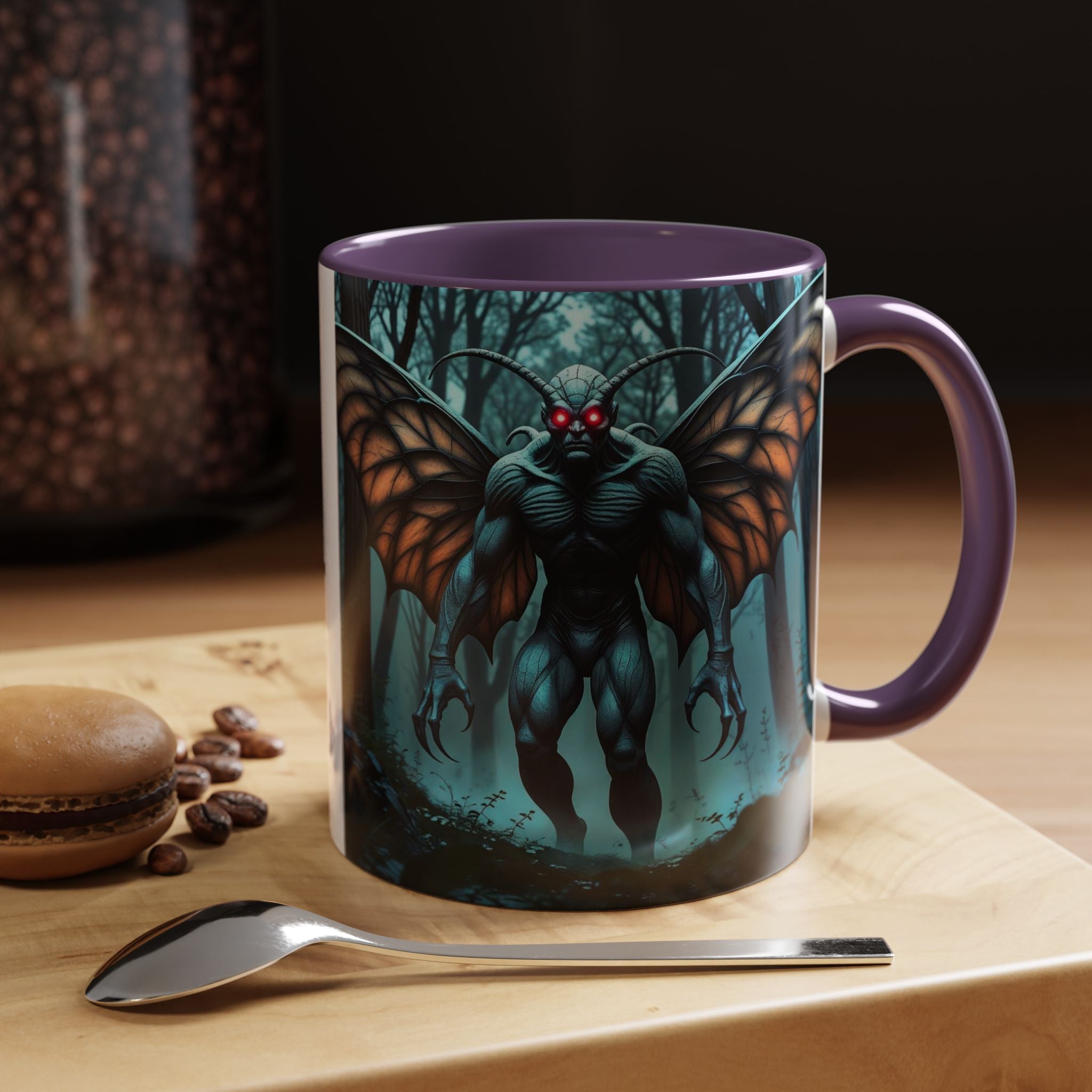 Mothman Mug: Supernatural Coffee Cup, Mythical Creature, Urban Legend (Forrest)