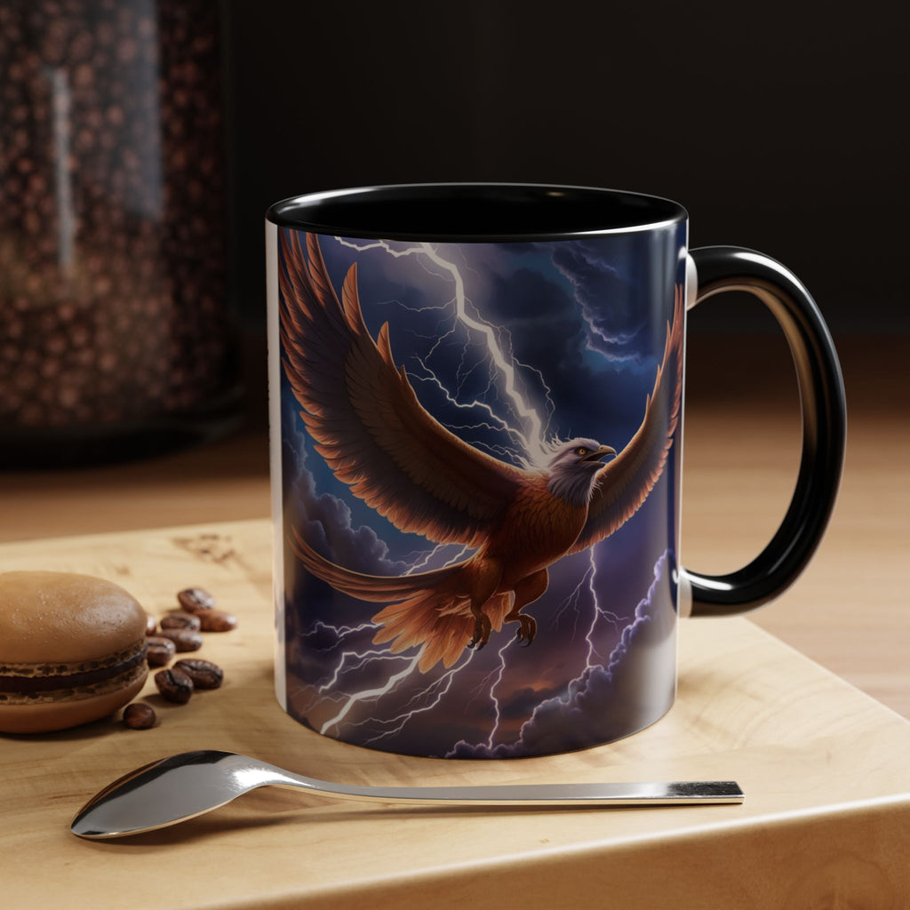 Thunderbird Coffee Mug: Native American Spirit Animal, Southwest Folklore