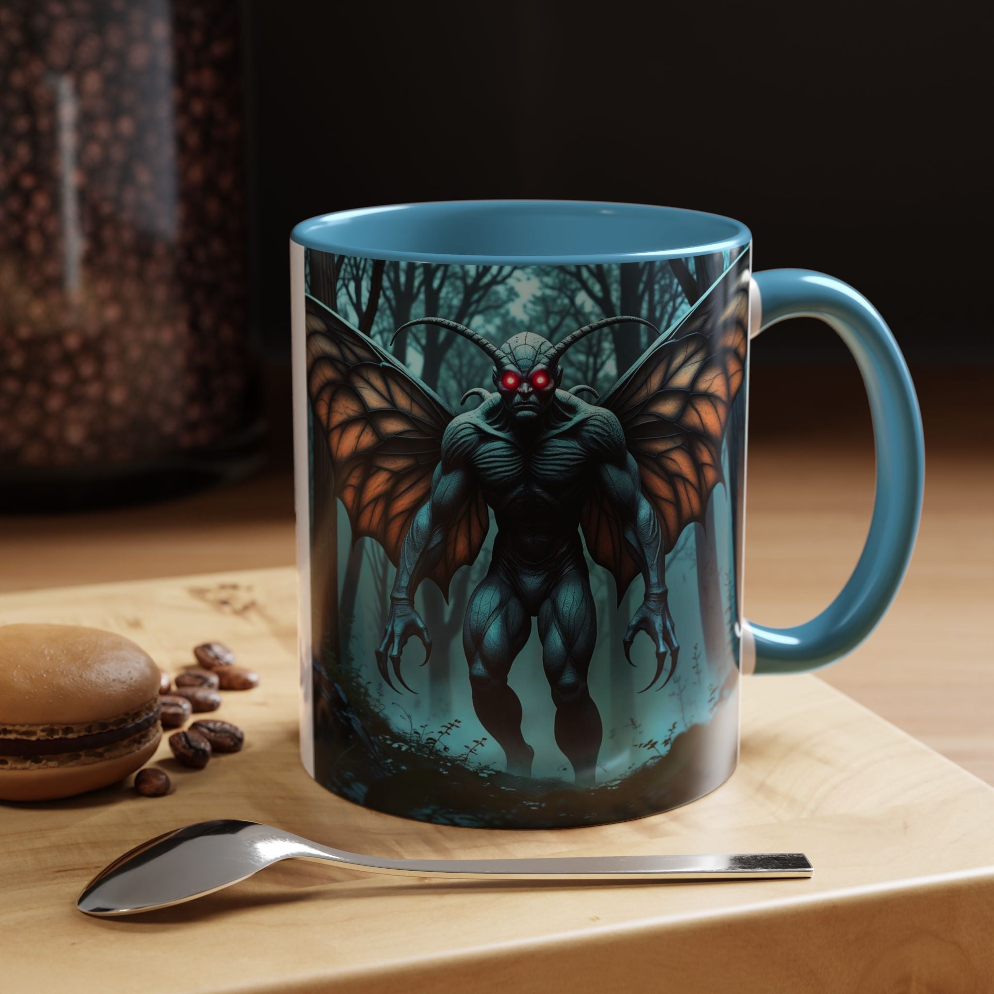 Mothman Mug: Supernatural Coffee Cup, Mythical Creature, Urban Legend (Forrest)