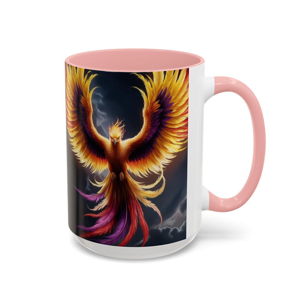 Phoenix Coffee Mug: Mythical Firebird Ceramic Cup, Fantasy Mug, Legendary Creature